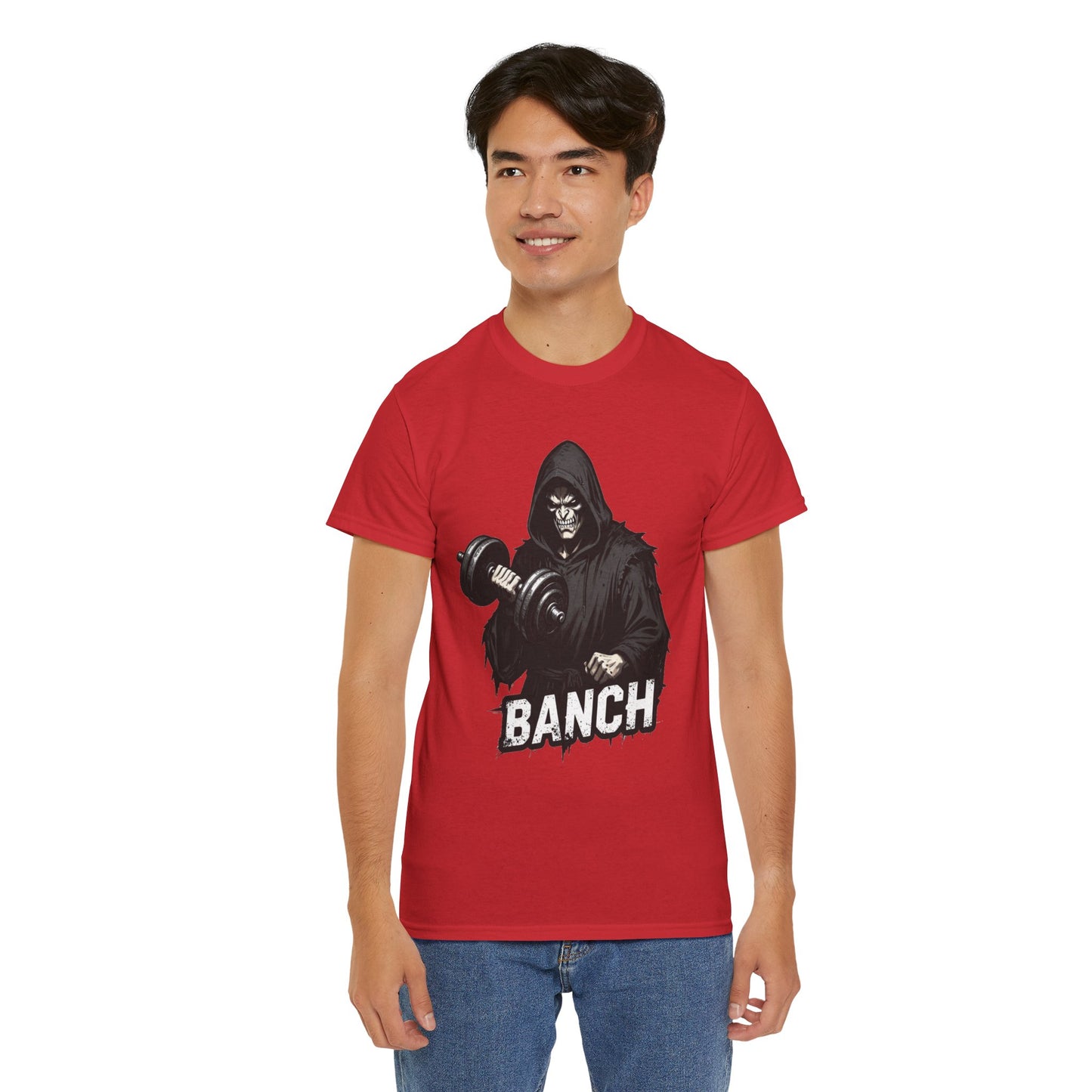 "BANCH" Grim Reaper Fitness Graphic Tee