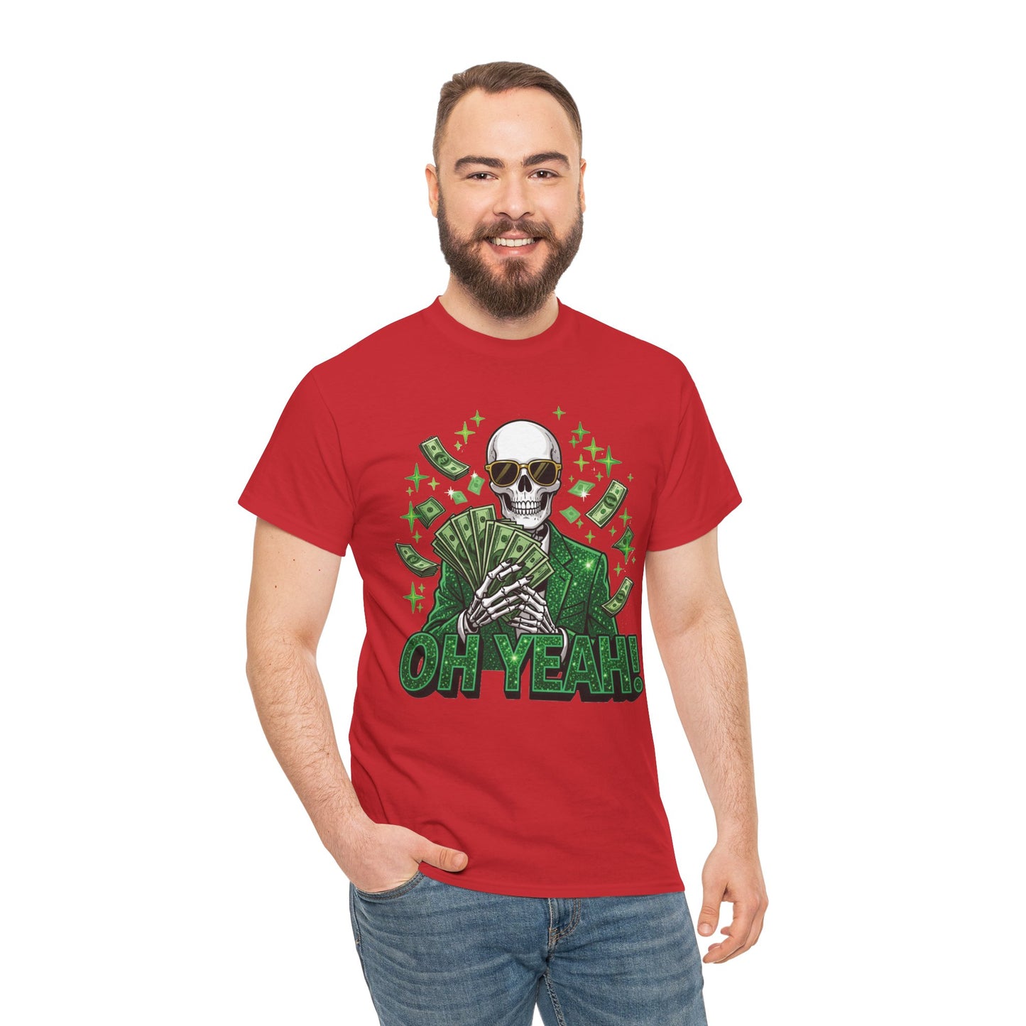 "Oh Yeah!" Rich Skeleton GraphicTee