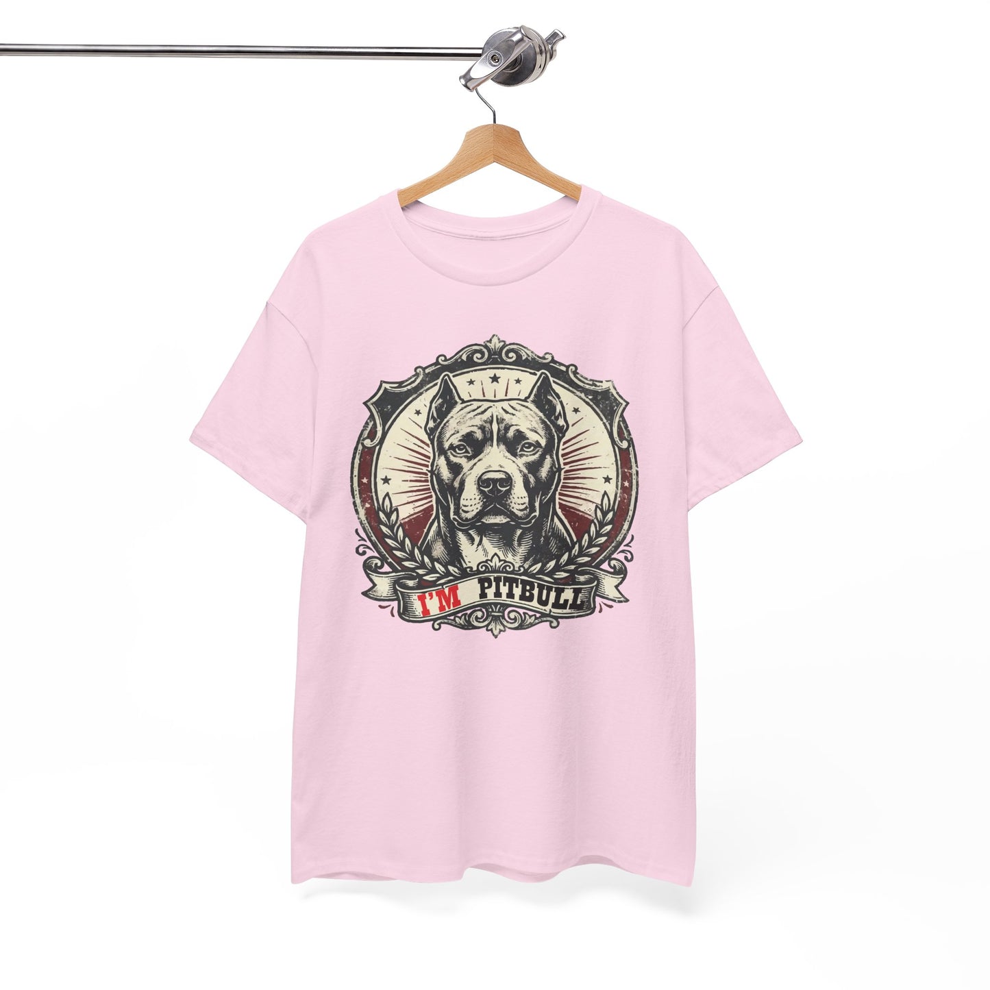 Pitbull King Tee — "I'm Pitbull" Graphic Dog Lover T-shirt