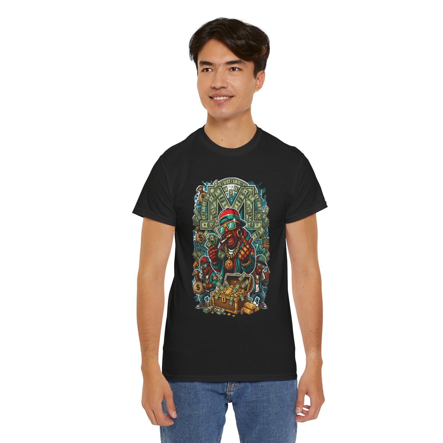 "Millionaire Mindset" Hip Hop Graphic Tee