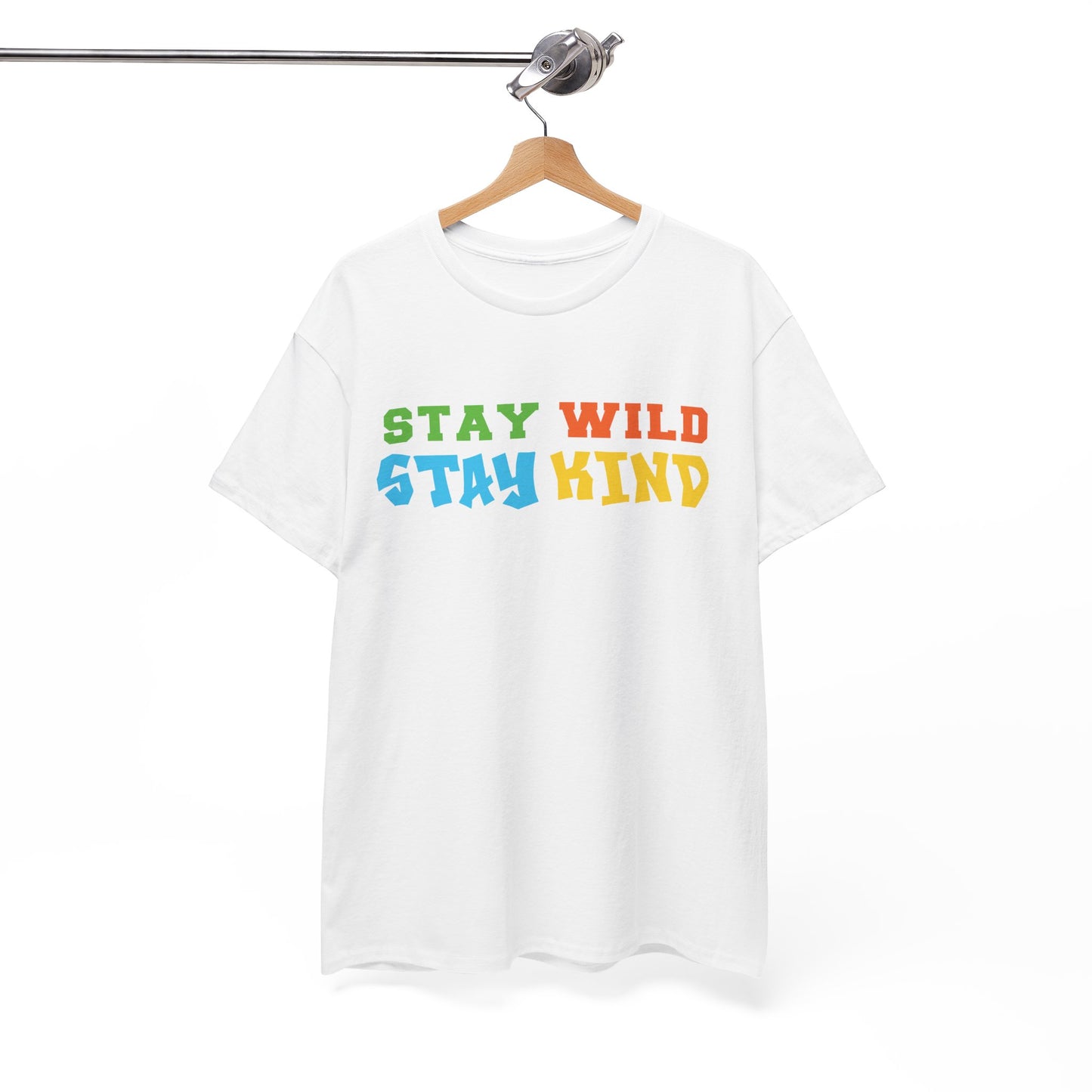 Stay Wild Stay Kind Aesthetic Graphic Tee