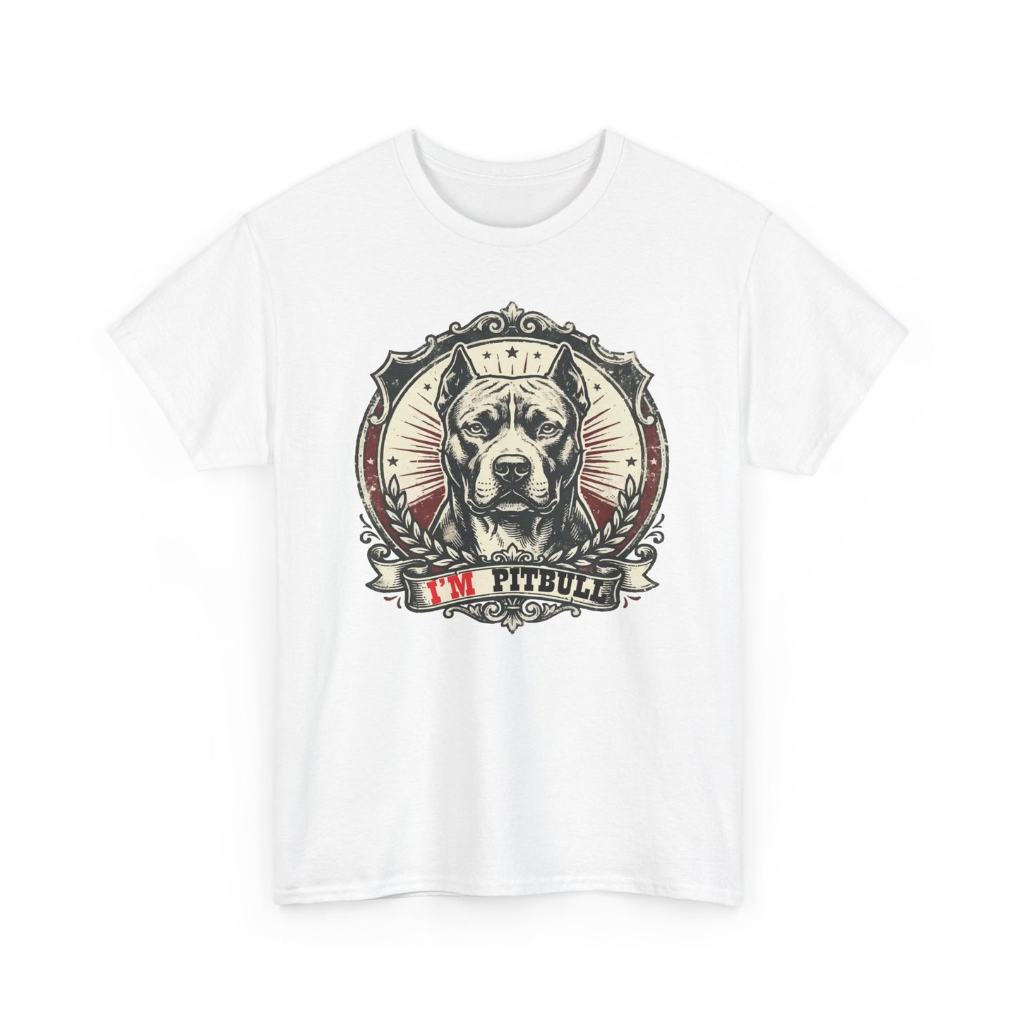 Pitbull King Tee — "I'm Pitbull" Graphic Dog Lover T-shirt