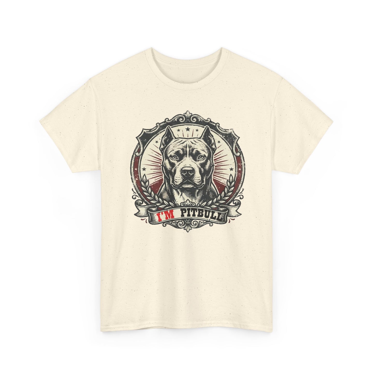Pitbull King Tee — "I'm Pitbull" Graphic Dog Lover T-shirt