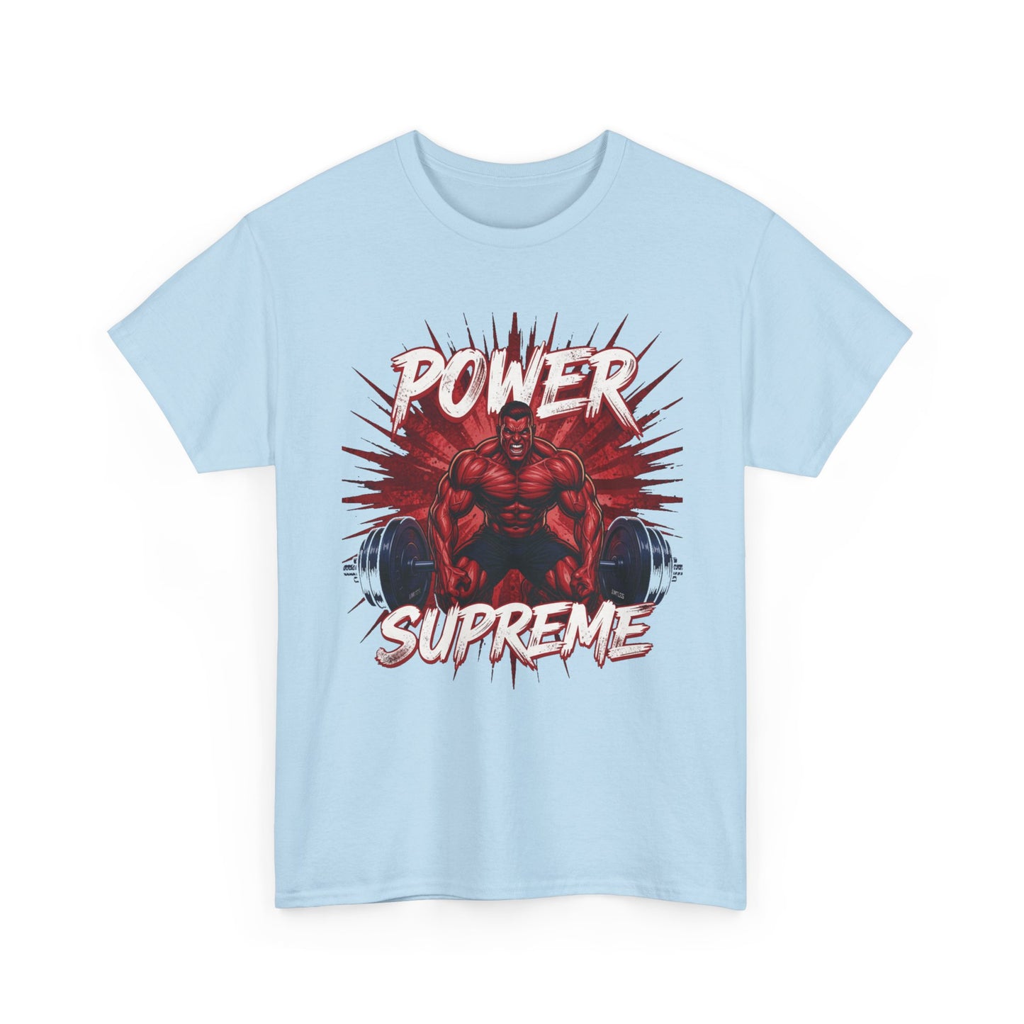 Power Supreme Tee - Vintage Graphic Oversized T-shirt