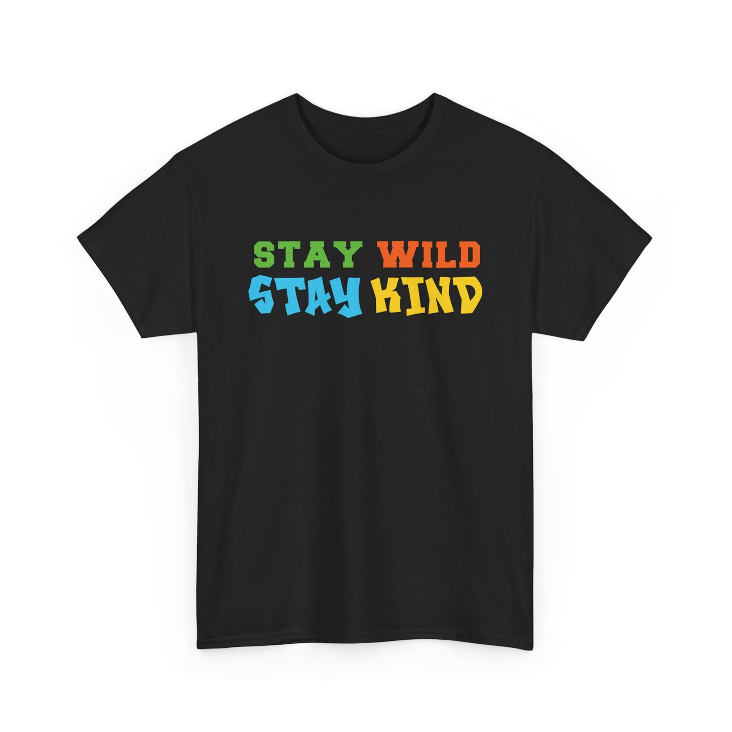 Stay Wild Stay Kind Aesthetic Graphic Tee