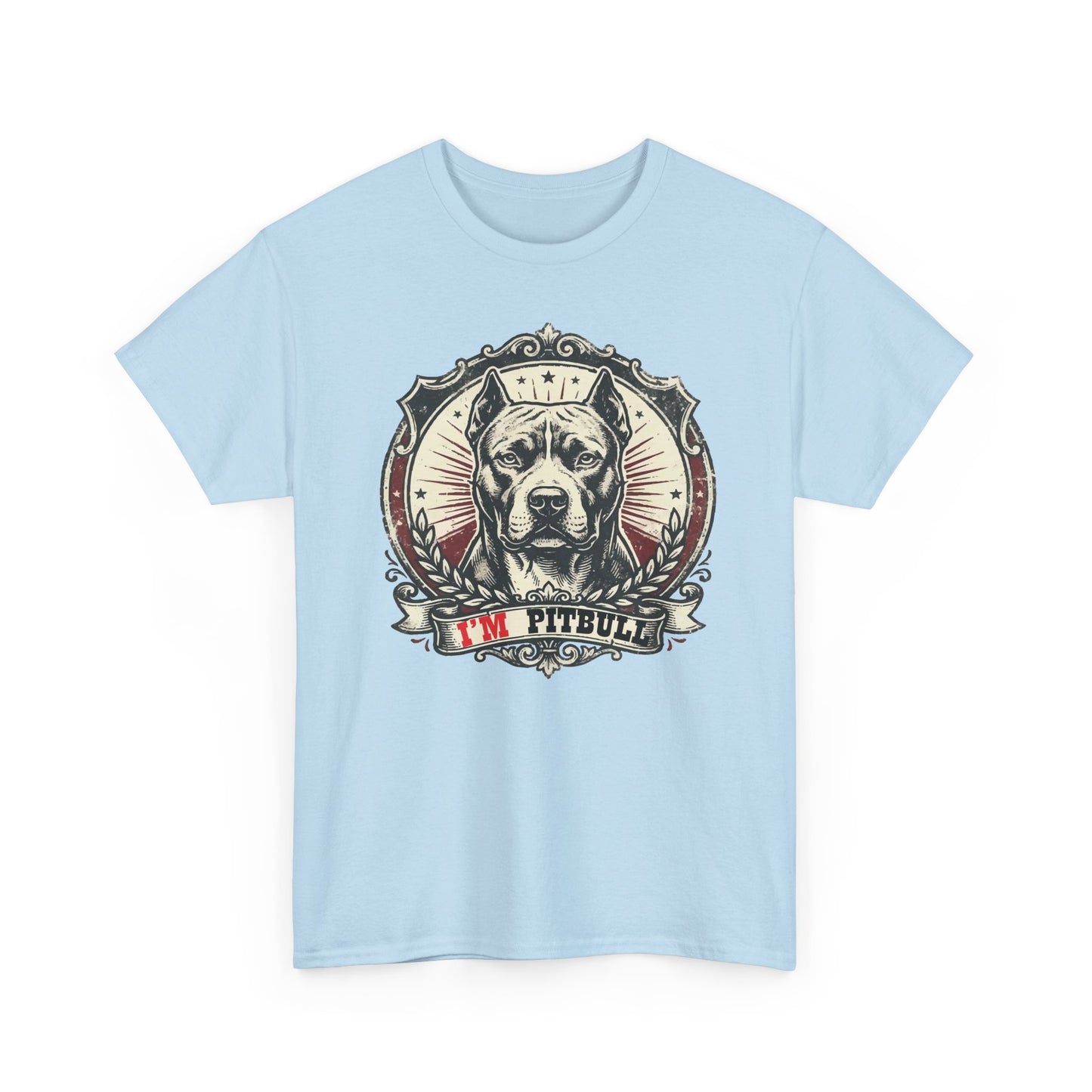 Pitbull King Tee — "I'm Pitbull" Graphic Dog Lover T-shirt