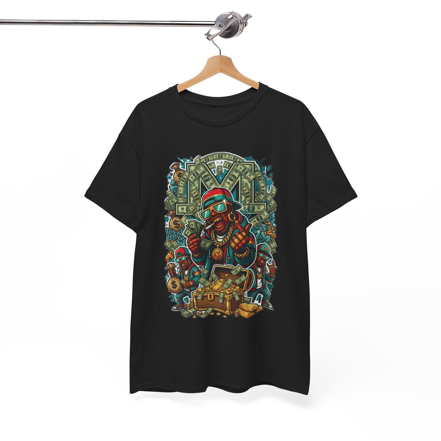 "Millionaire Mindset" Hip Hop Graphic Tee