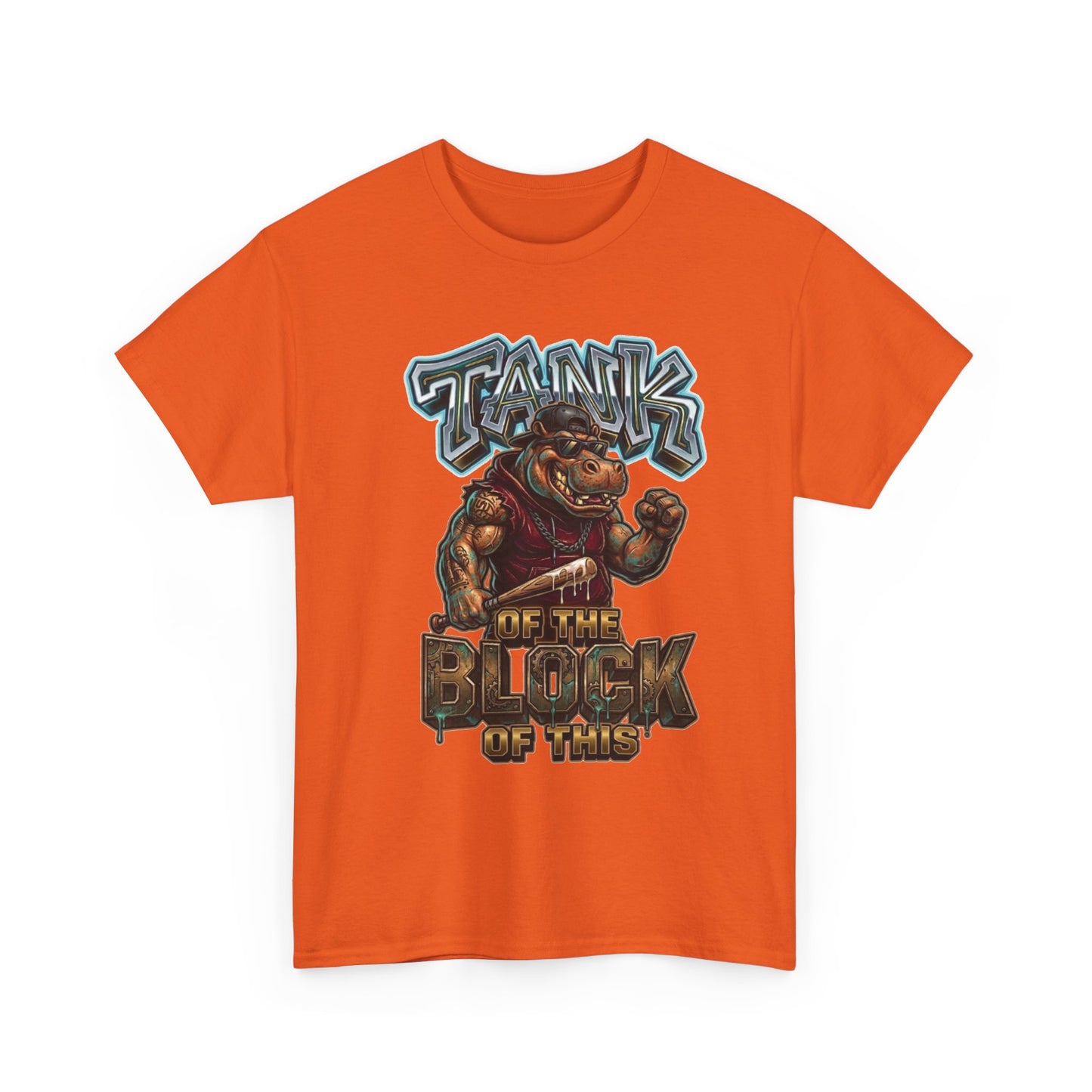 "Tank of the Block" Hippo Graphic Tee