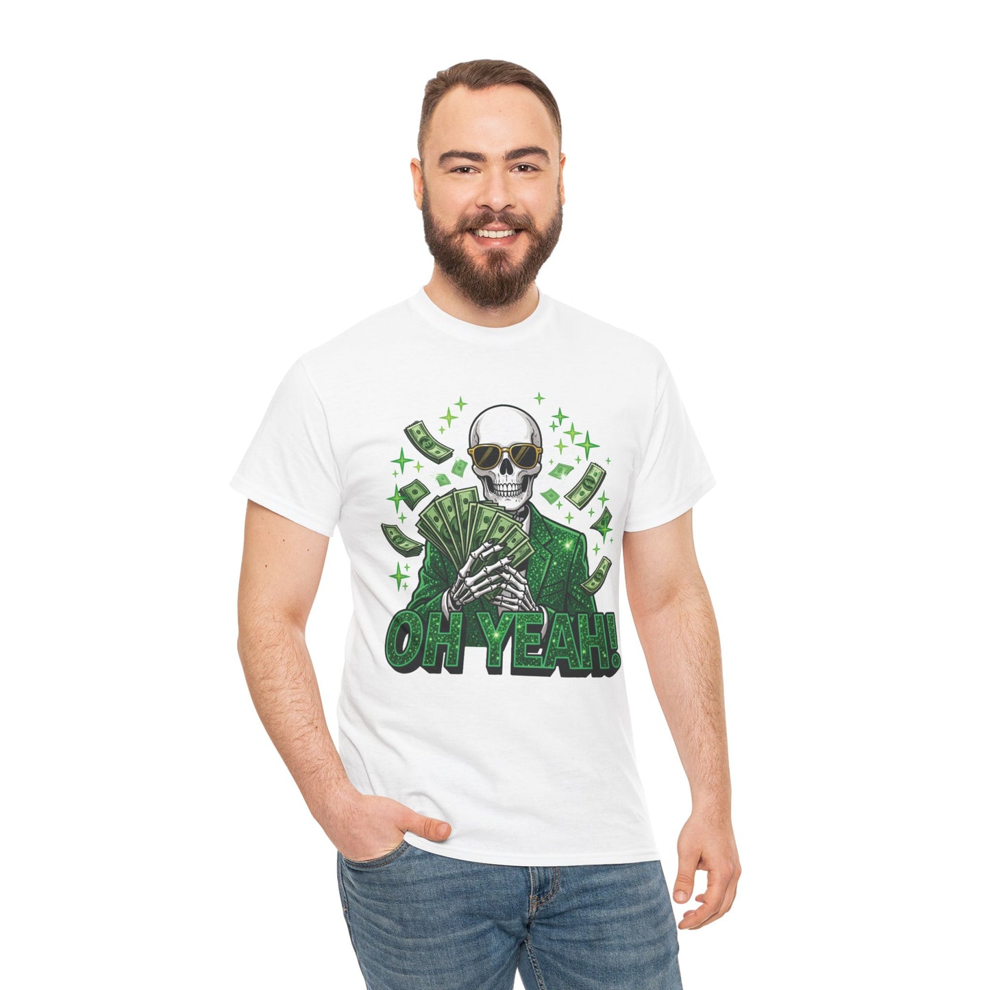 "Oh Yeah!" Rich Skeleton GraphicTee