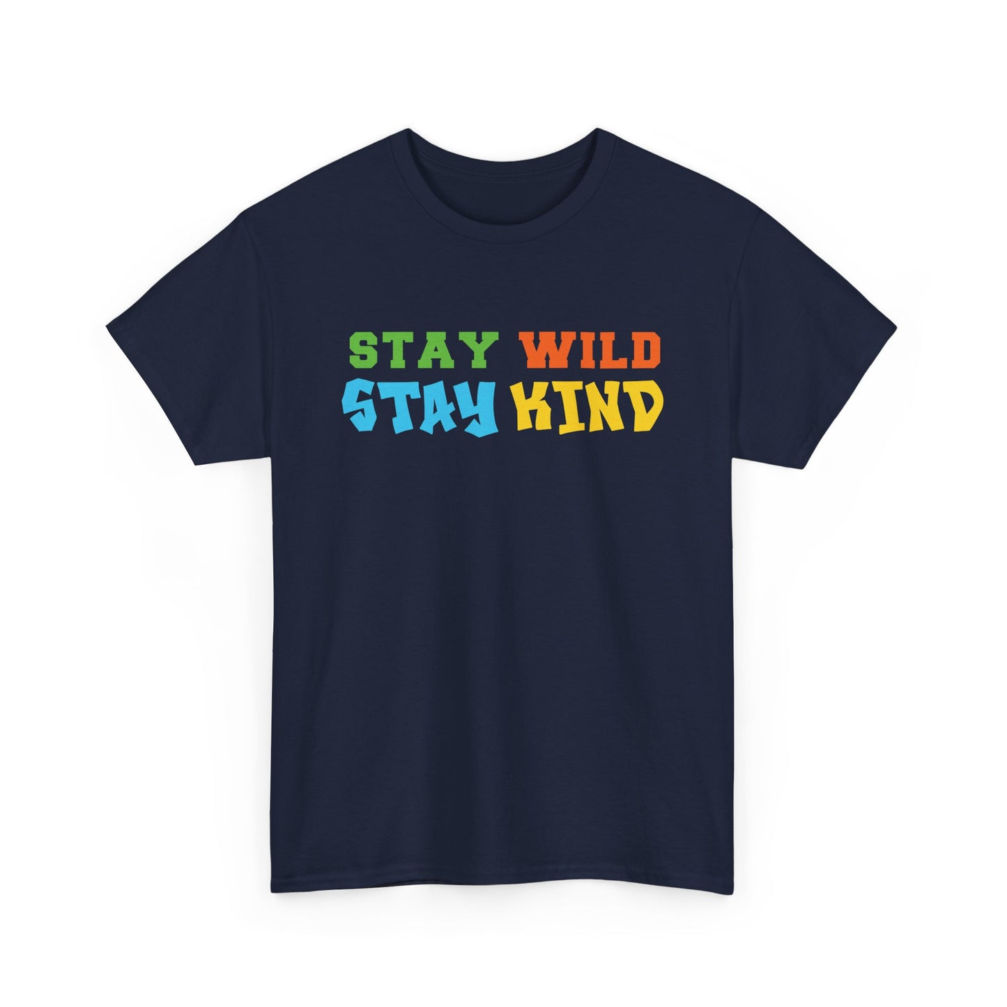 Stay Wild Stay Kind Aesthetic Graphic Tee