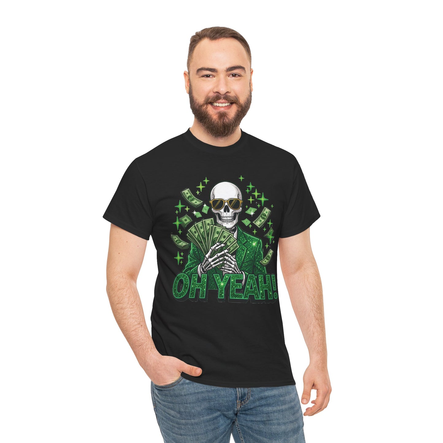 "Oh Yeah!" Rich Skeleton GraphicTee