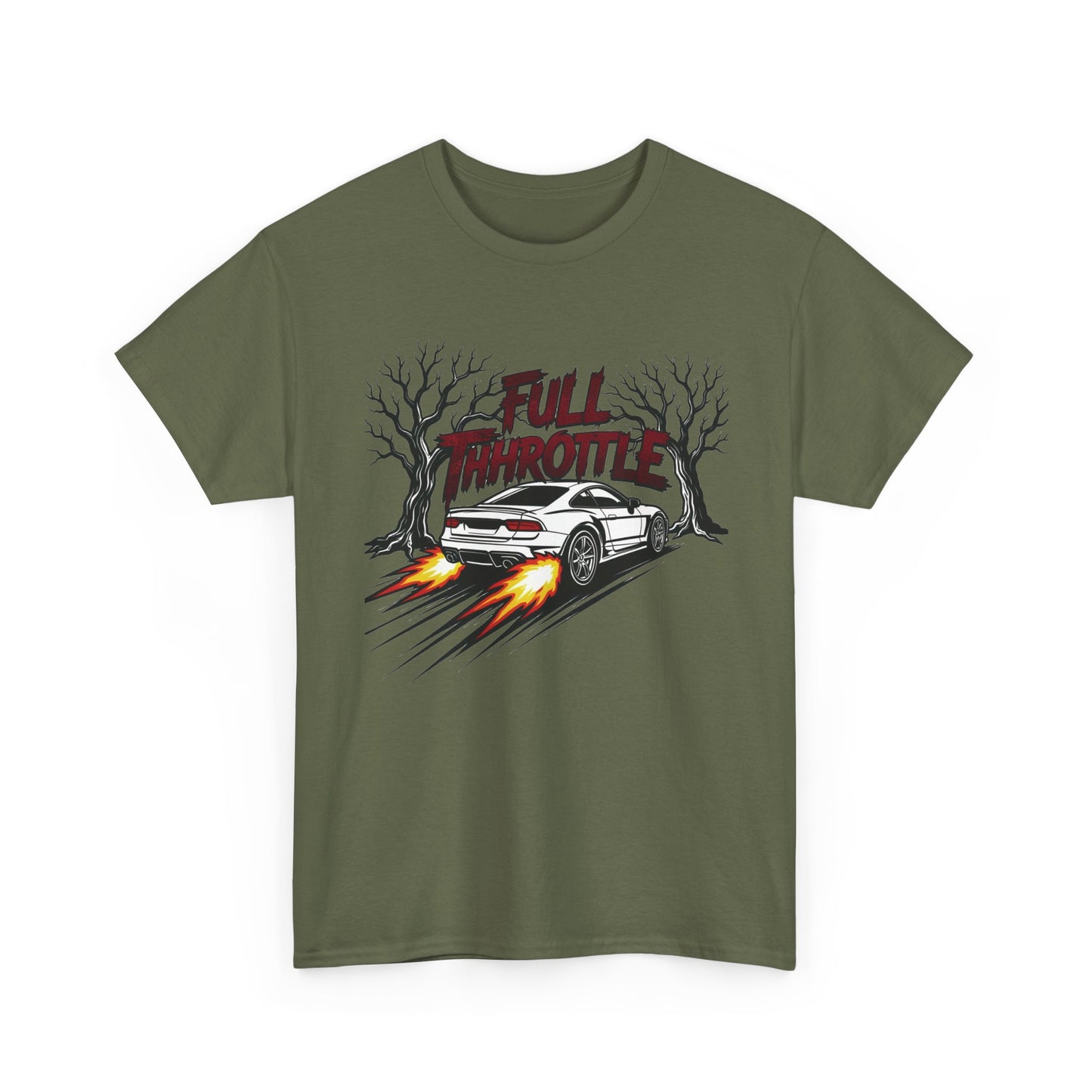 "Full Throttle" Vintage Racing Graphic Tee