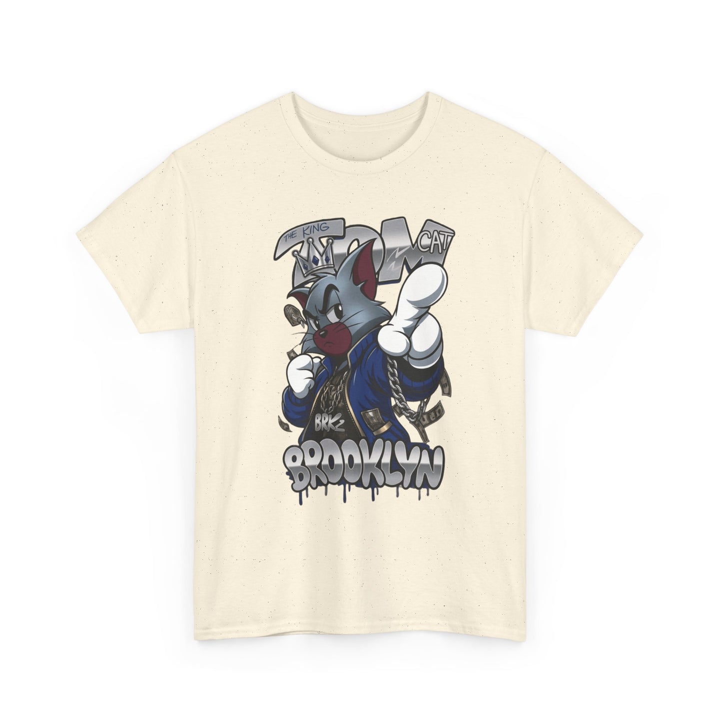 "Brooklyn Tomcat" Retro Urban Graphic Tee