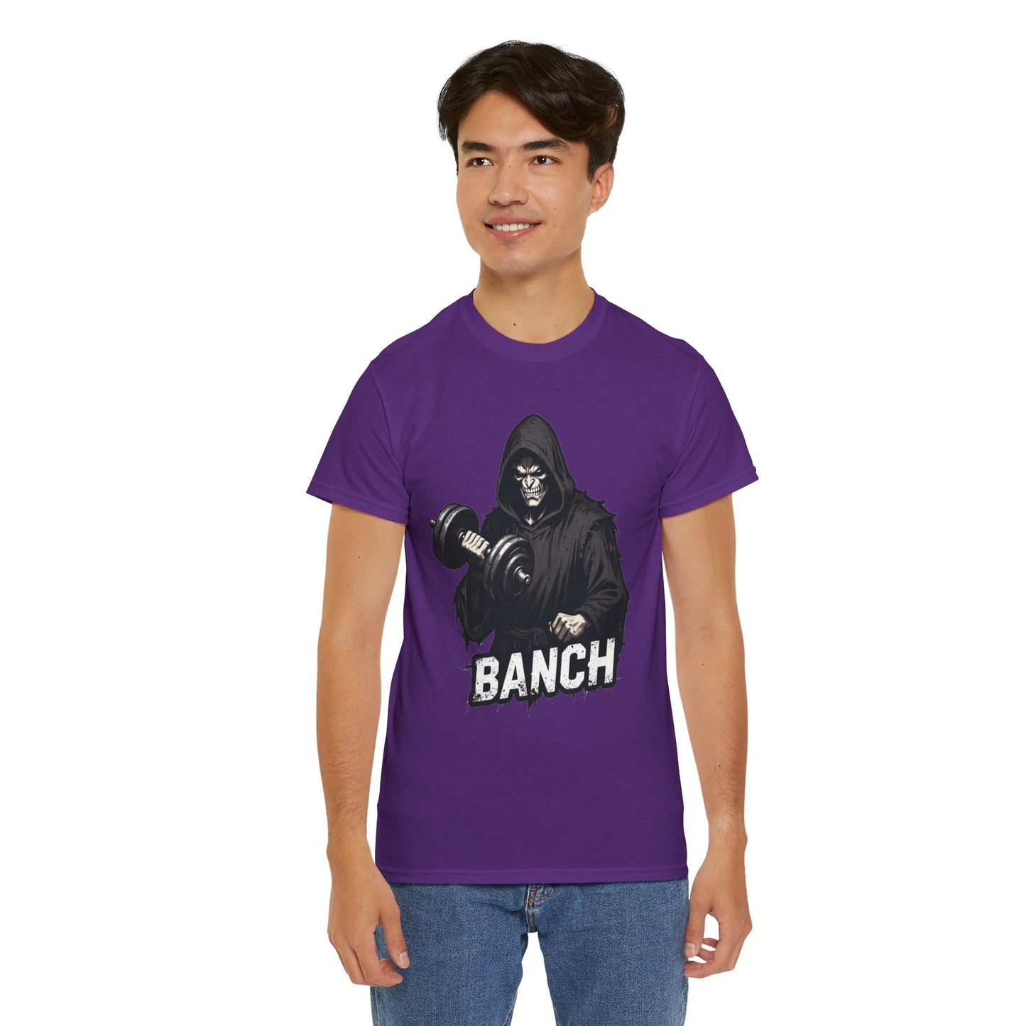 "BANCH" Grim Reaper Fitness Graphic Tee