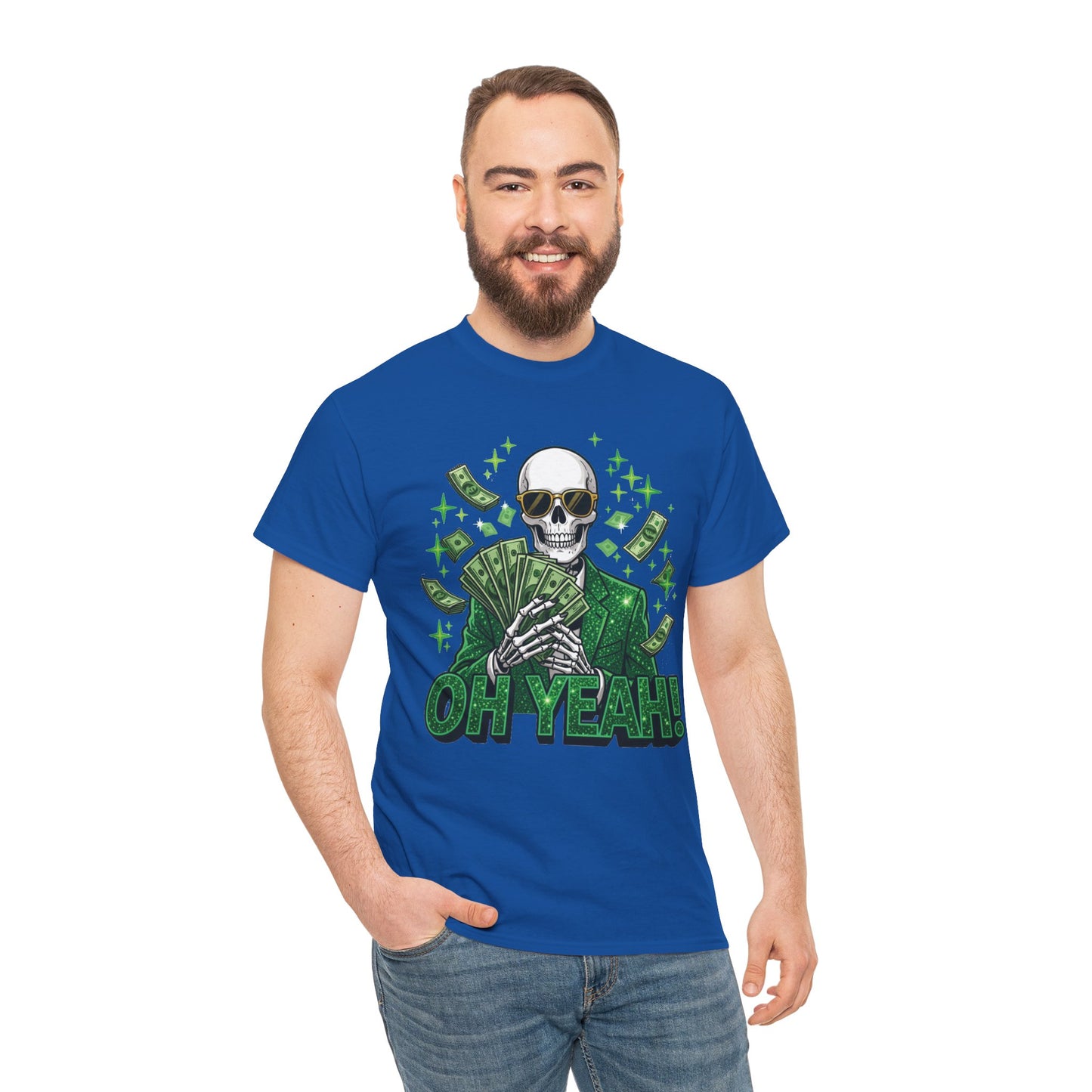 "Oh Yeah!" Rich Skeleton GraphicTee