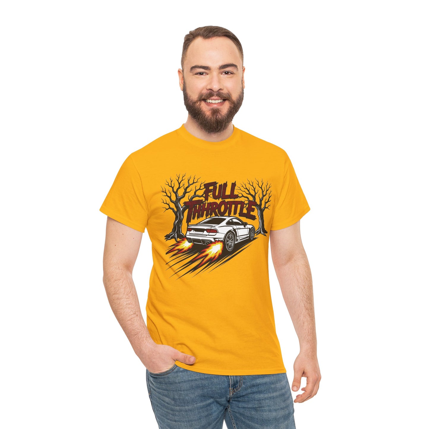 "Full Throttle" Vintage Racing Graphic Tee