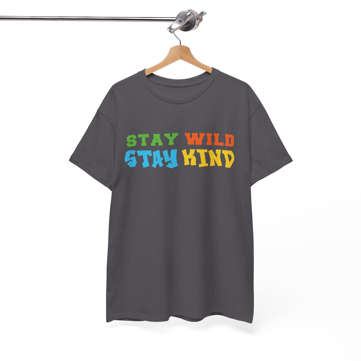 Stay Wild Stay Kind Aesthetic Graphic Tee