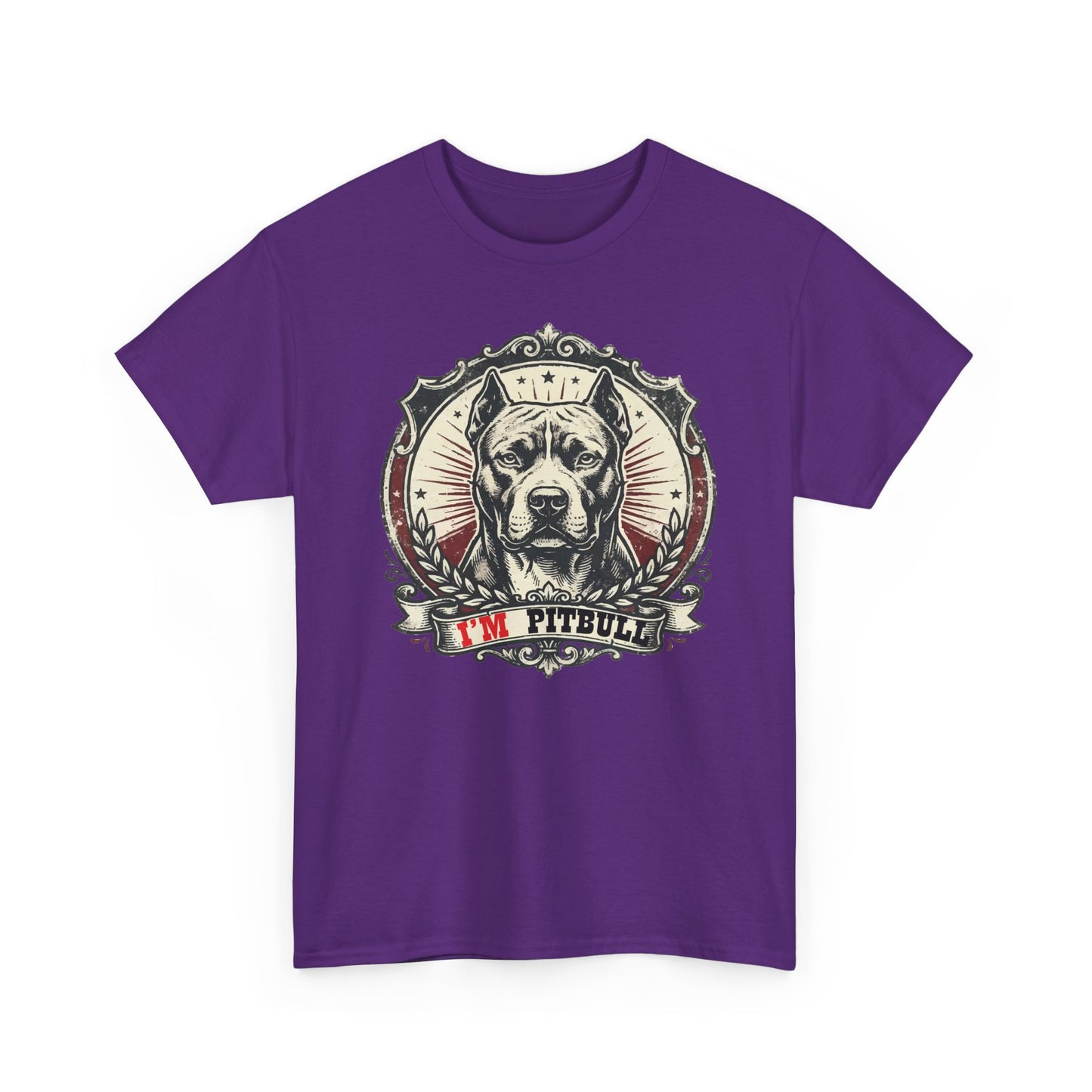 Pitbull King Tee — "I'm Pitbull" Graphic Dog Lover T-shirt
