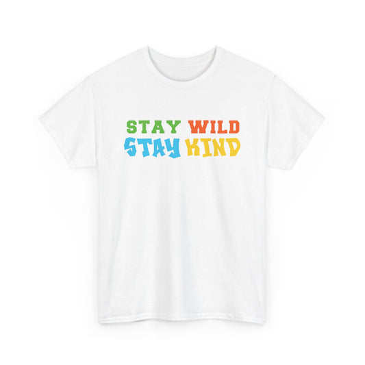 Stay Wild Stay Kind Aesthetic Graphic Tee