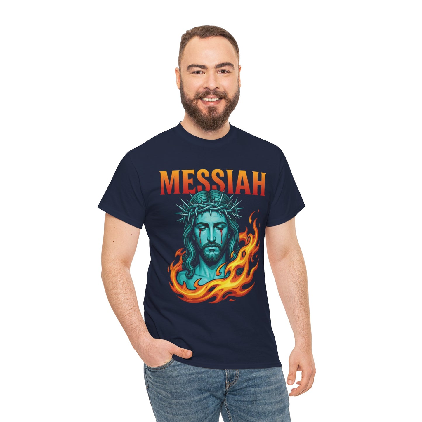 "Messiah" Vintage Graphic Heavyweight Tee