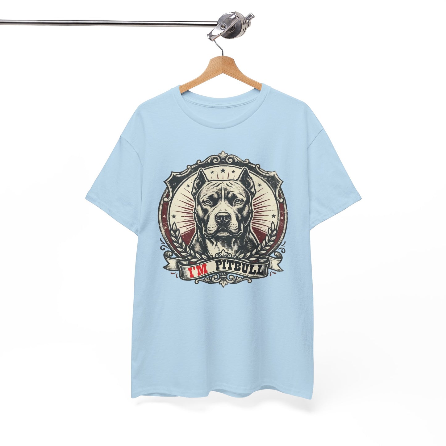 Pitbull King Tee — "I'm Pitbull" Graphic Dog Lover T-shirt