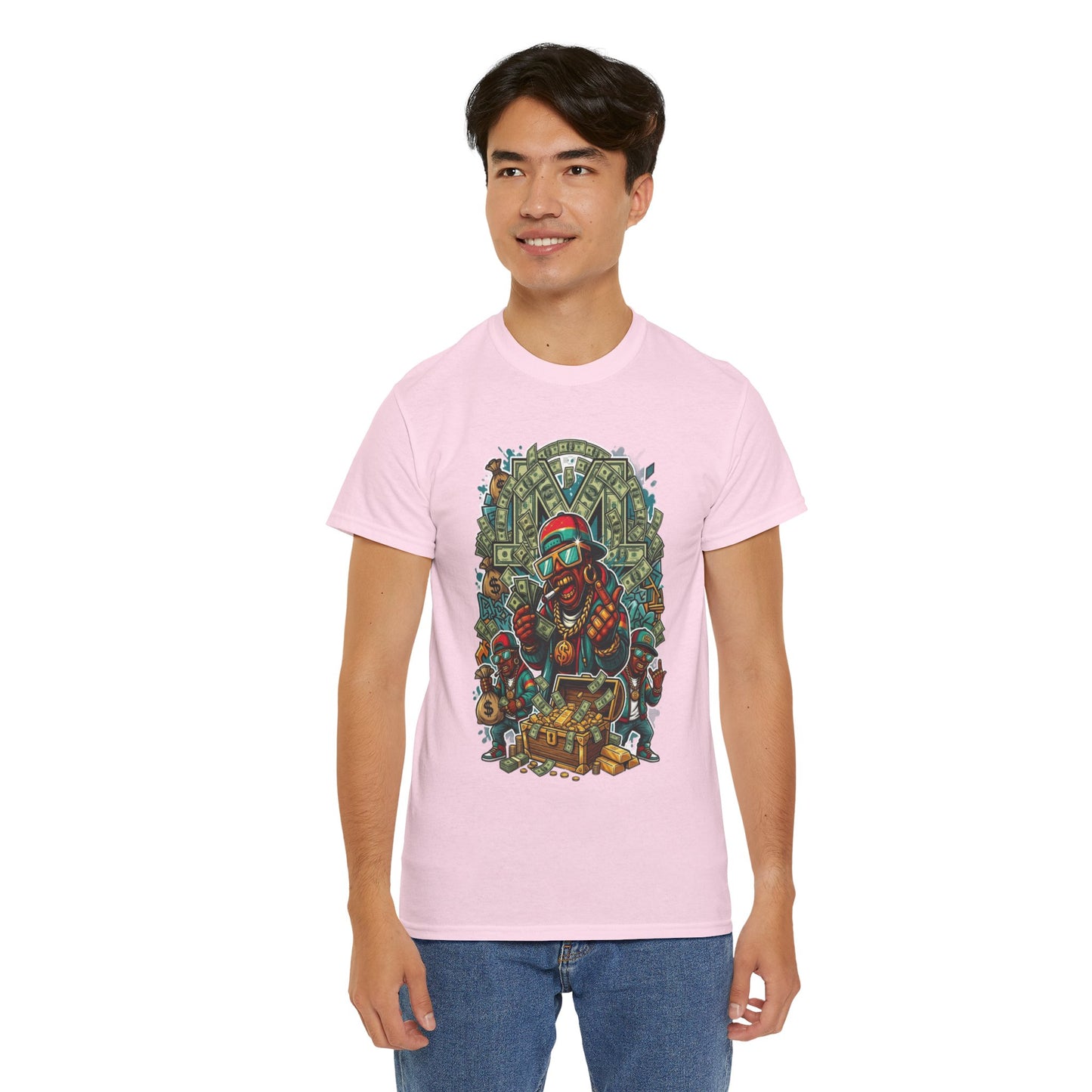 "Millionaire Mindset" Hip Hop Graphic Tee