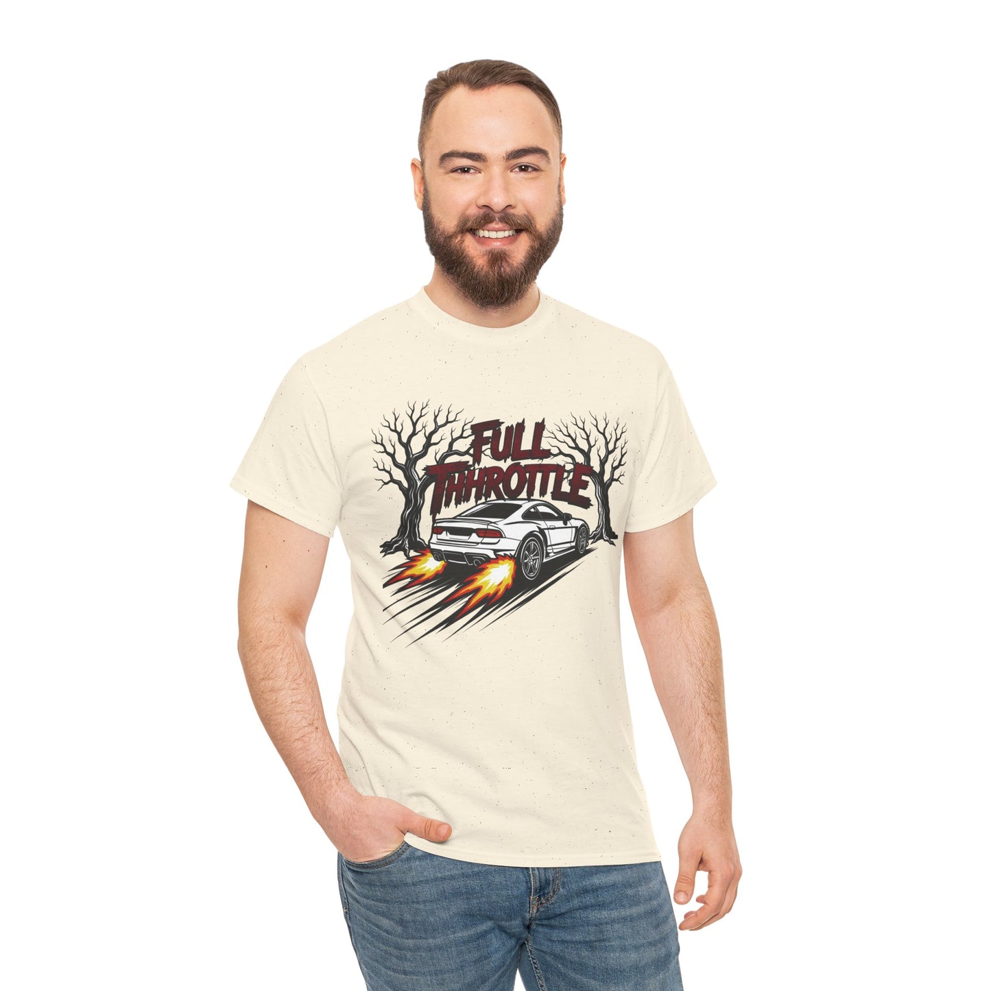 "Full Throttle" Vintage Racing Graphic Tee