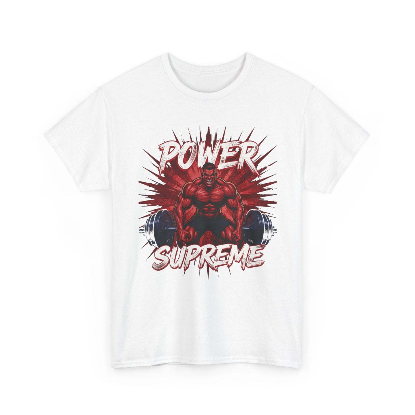 Power Supreme Tee - Vintage Graphic Oversized T-shirt