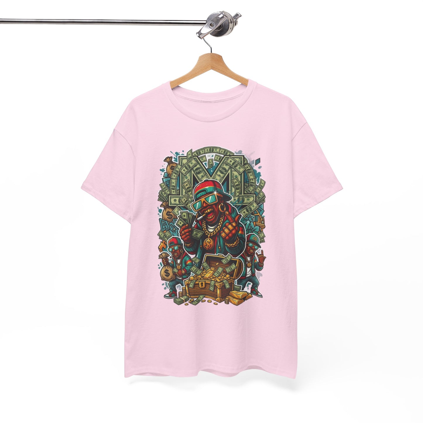 "Millionaire Mindset" Hip Hop Graphic Tee