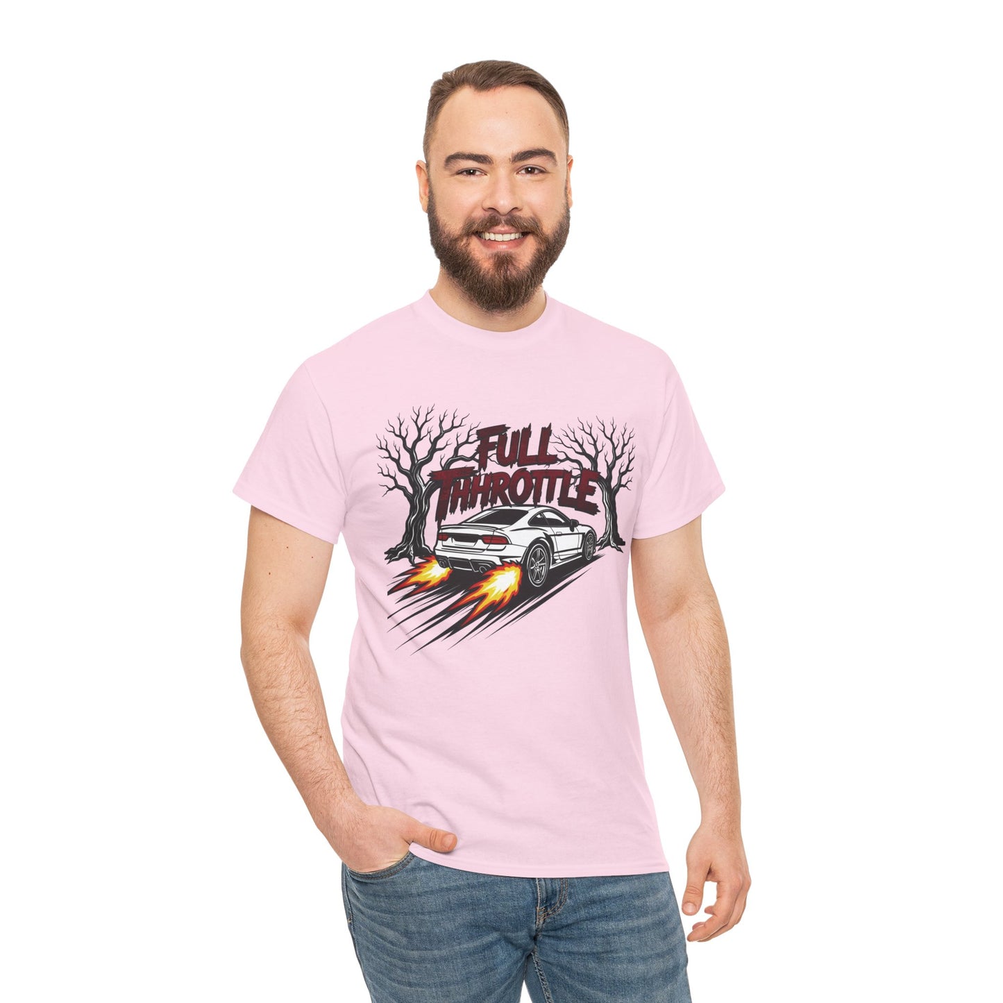 "Full Throttle" Vintage Racing Graphic Tee