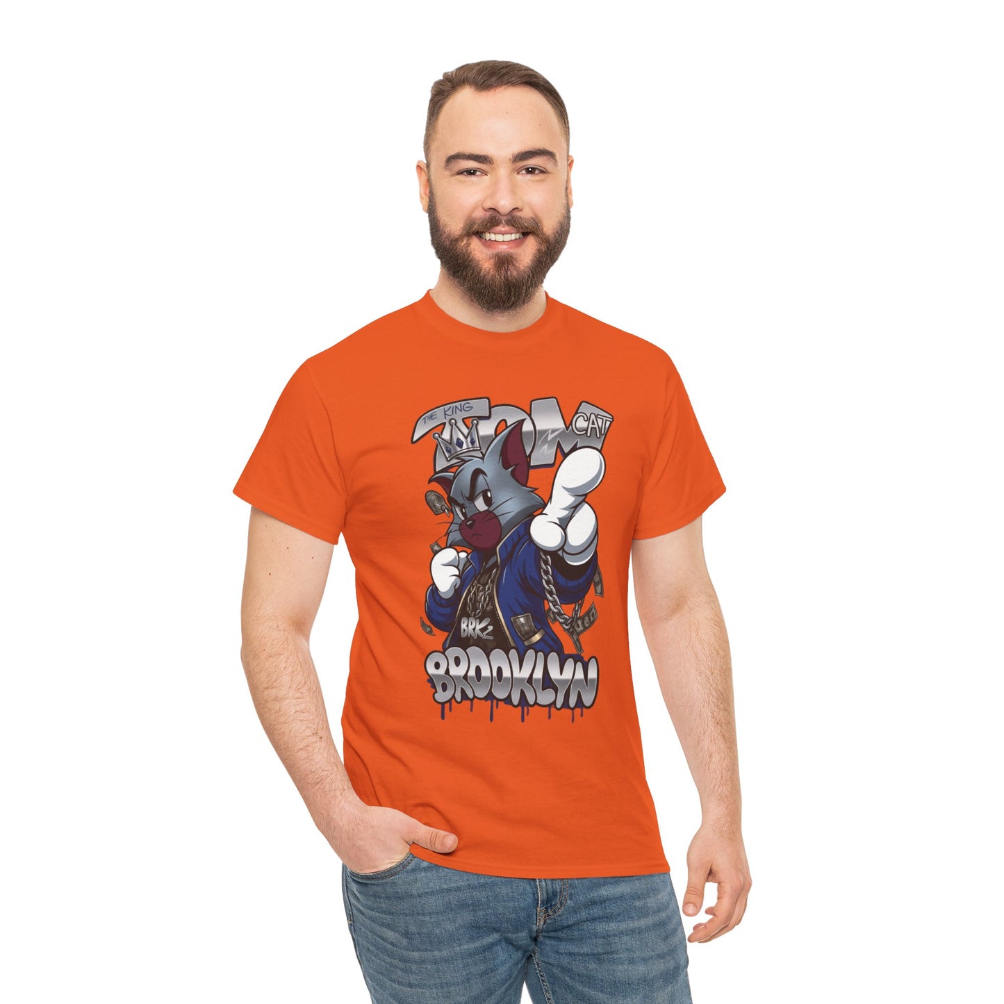 "Brooklyn Tomcat" Retro Urban Graphic Tee