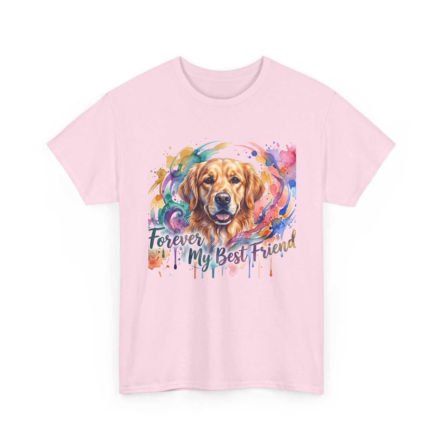 Forever My Best Friend Golden Retriever Graphic Tee