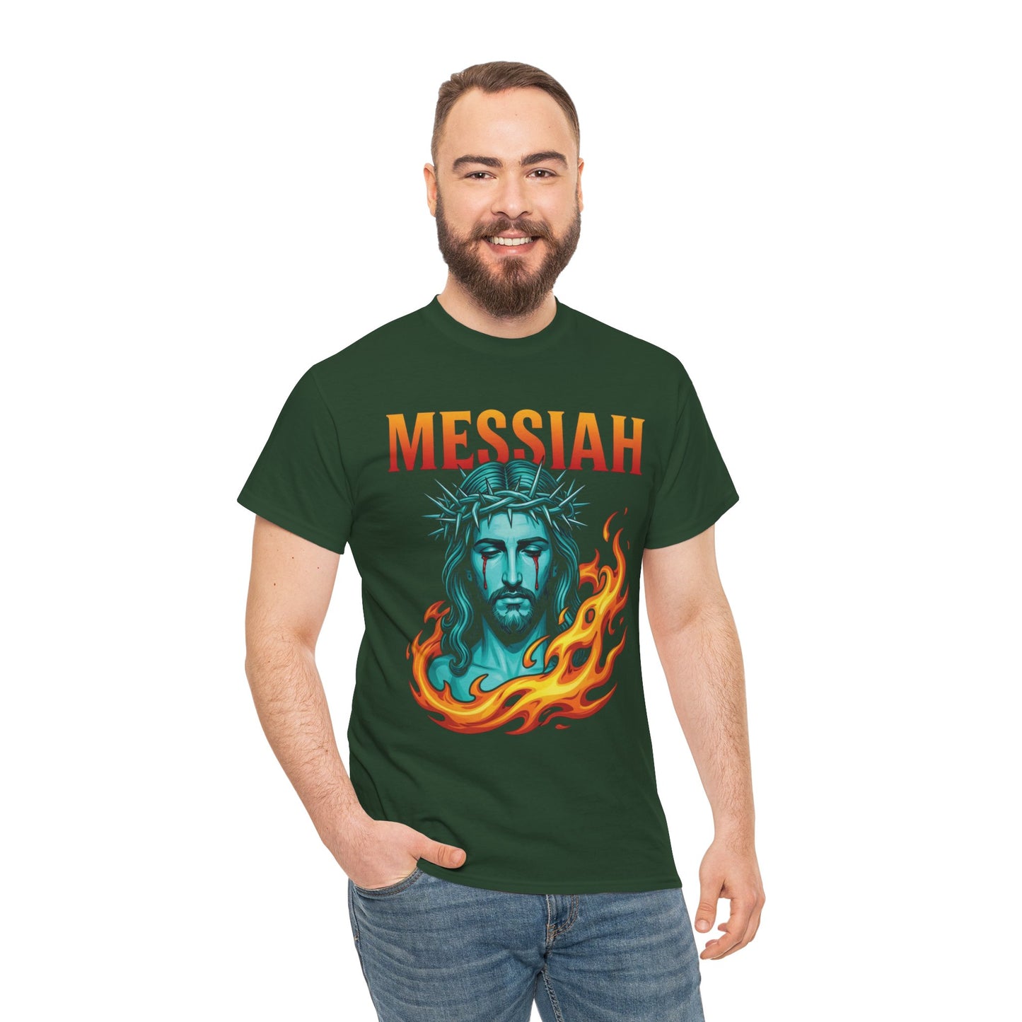 "Messiah" Vintage Graphic Heavyweight Tee