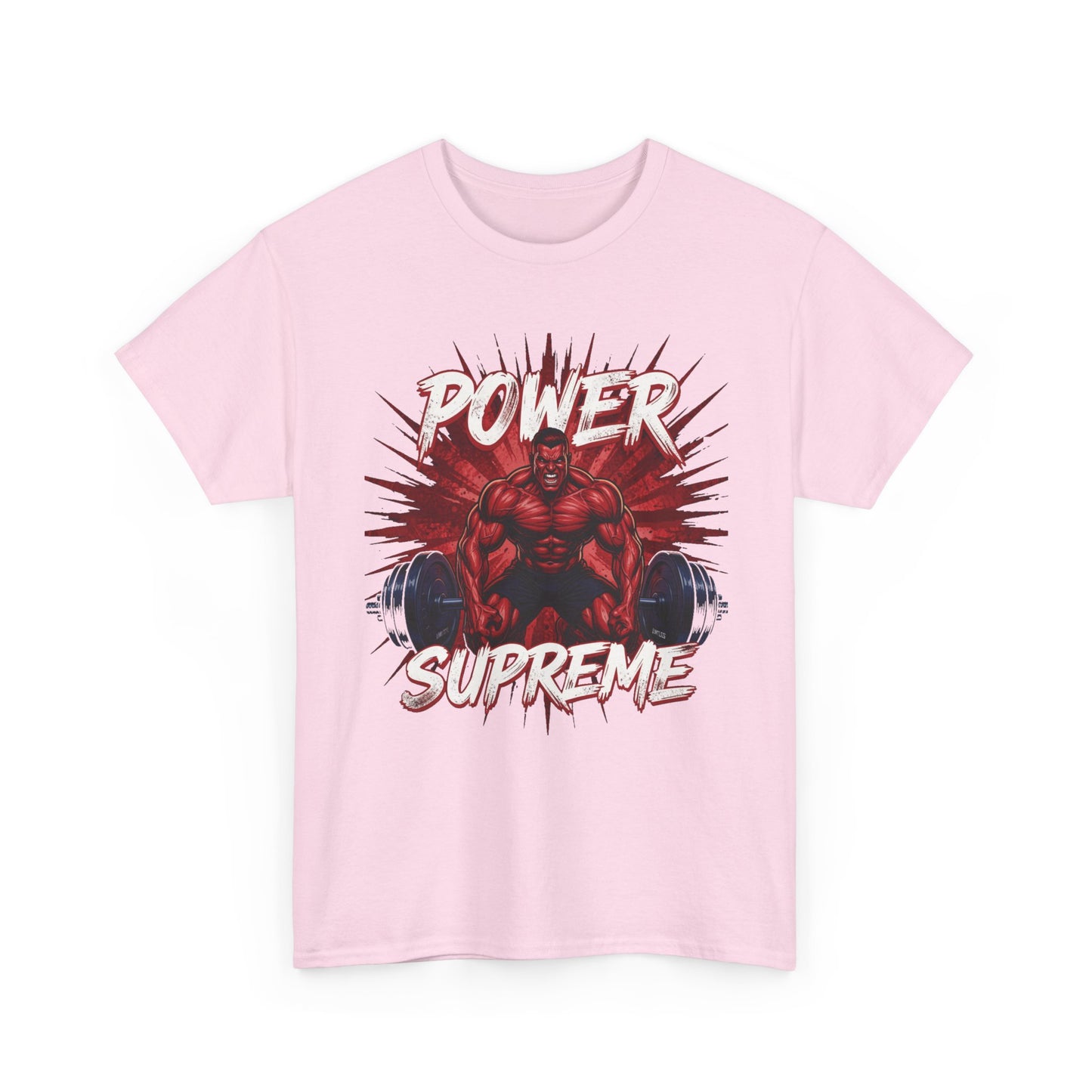Power Supreme Tee - Vintage Graphic Oversized T-shirt