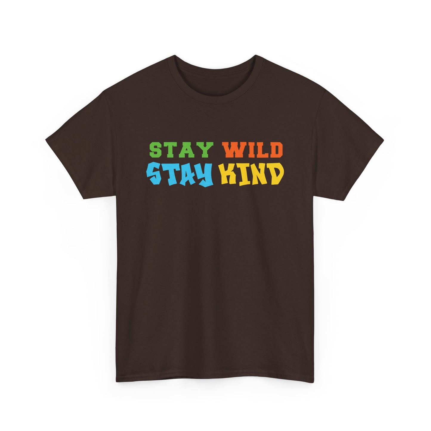 Stay Wild Stay Kind Aesthetic Graphic Tee