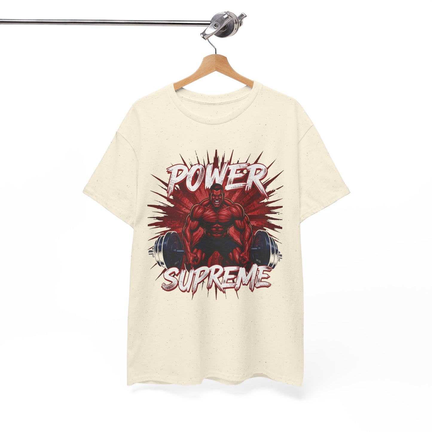 Power Supreme Tee - Vintage Graphic Oversized T-shirt