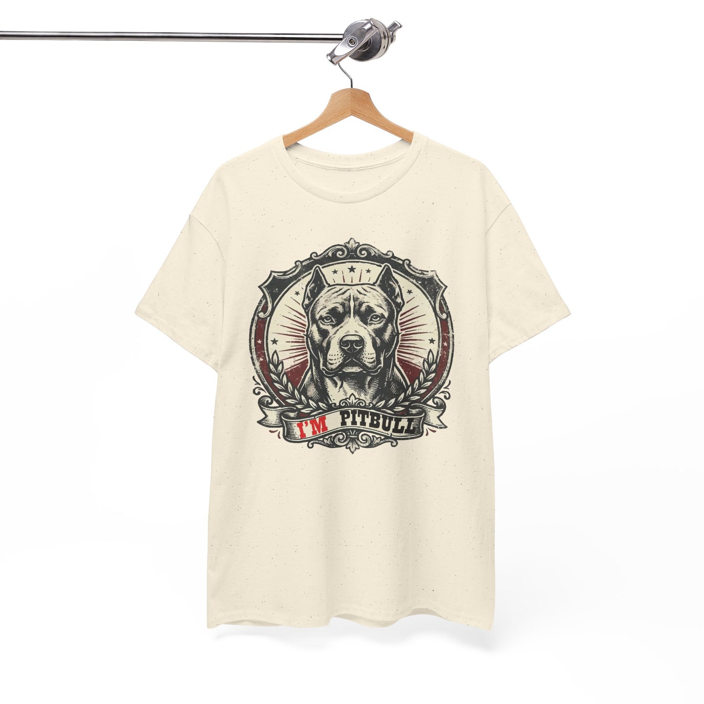 Pitbull King Tee — "I'm Pitbull" Graphic Dog Lover T-shirt