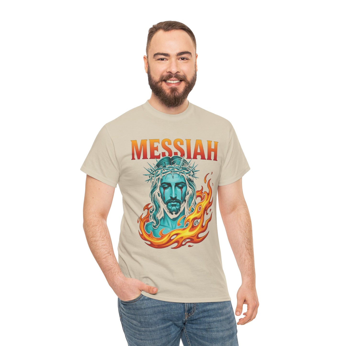"Messiah" Vintage Graphic Heavyweight Tee