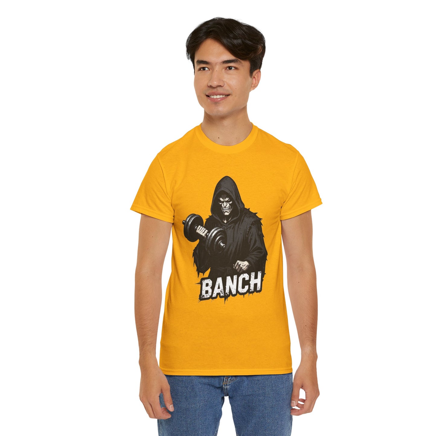 "BANCH" Grim Reaper Fitness Graphic Tee