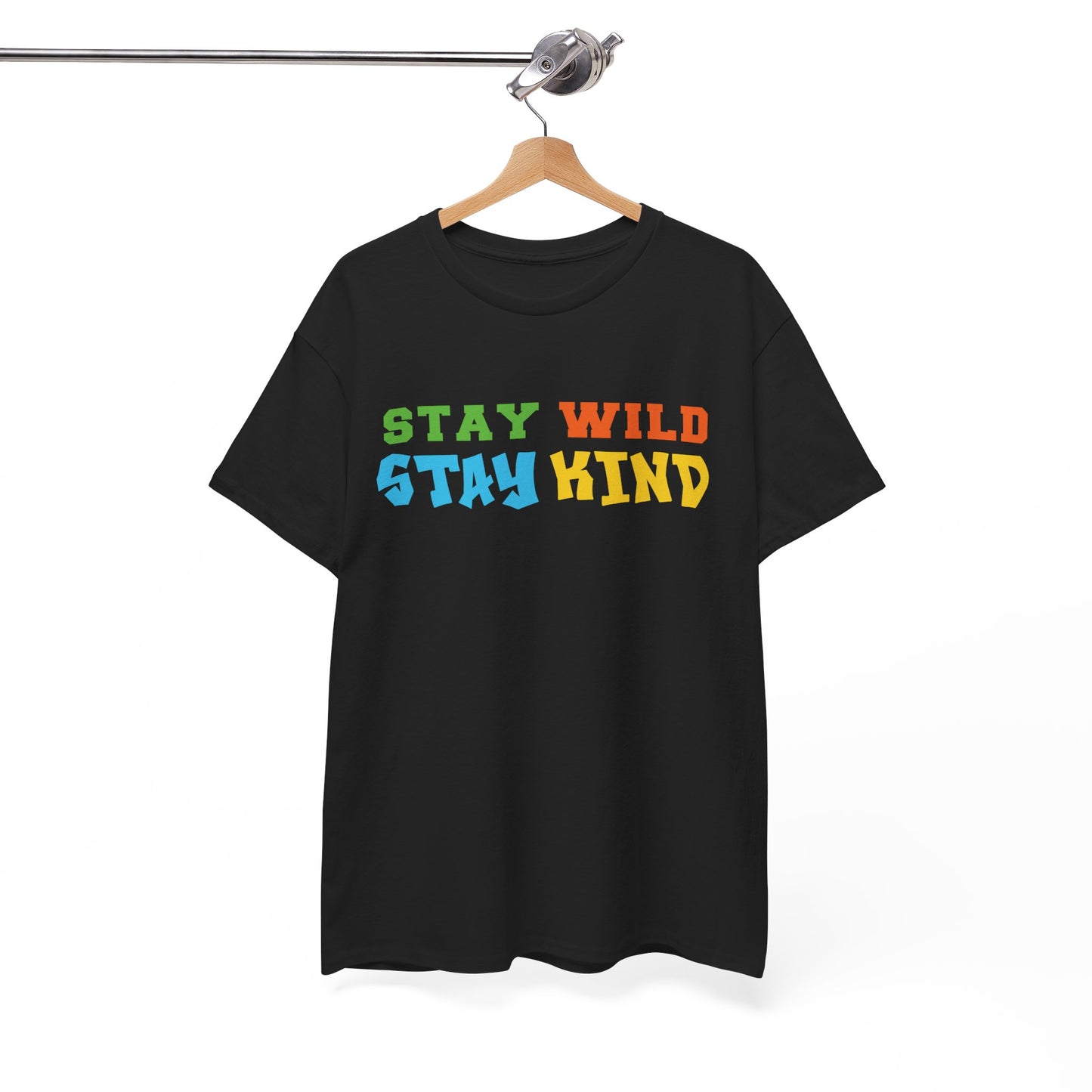 Stay Wild Stay Kind Aesthetic Graphic Tee