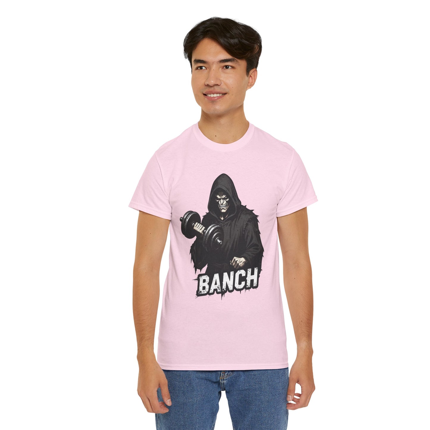"BANCH" Grim Reaper Fitness Graphic Tee