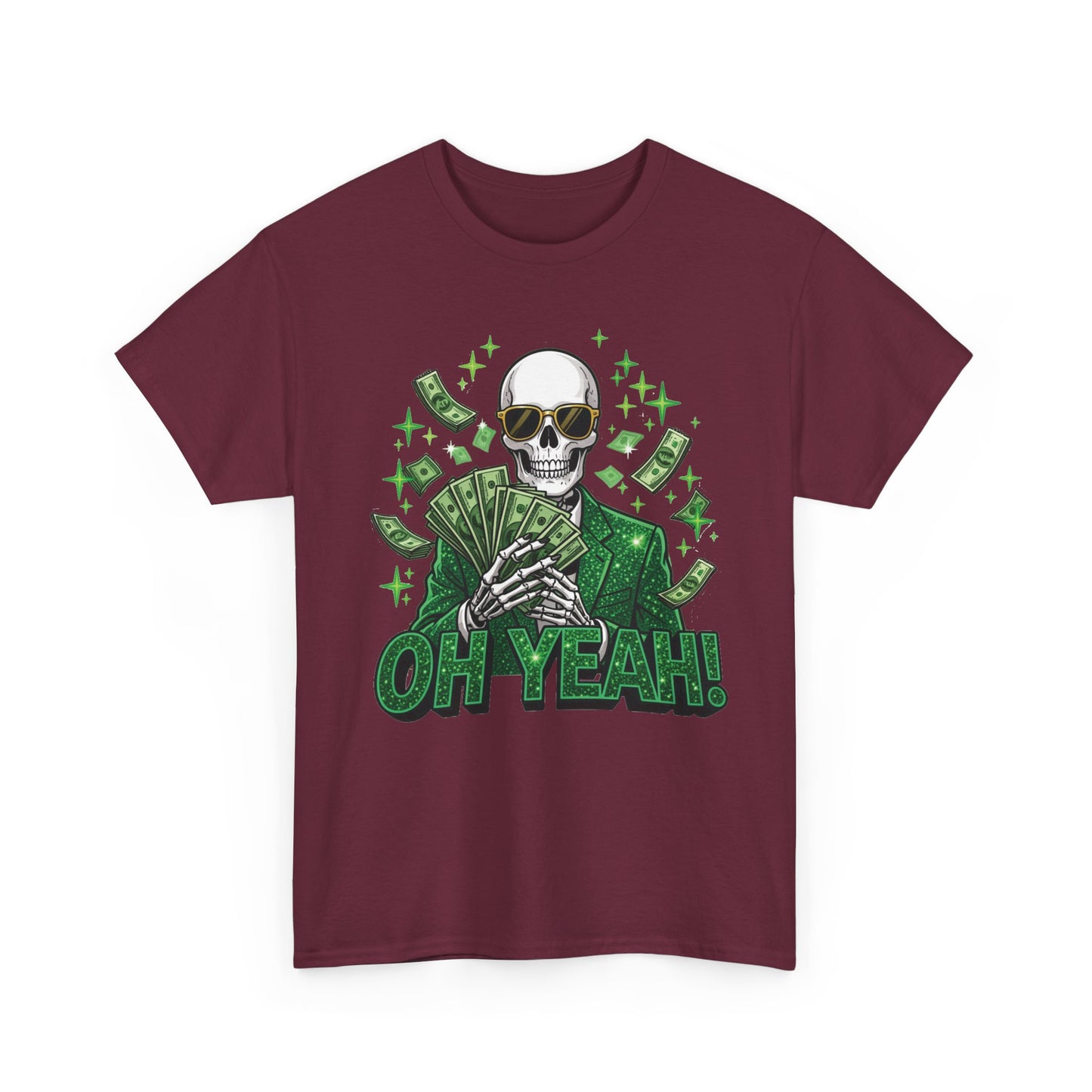 "Oh Yeah!" Rich Skeleton GraphicTee