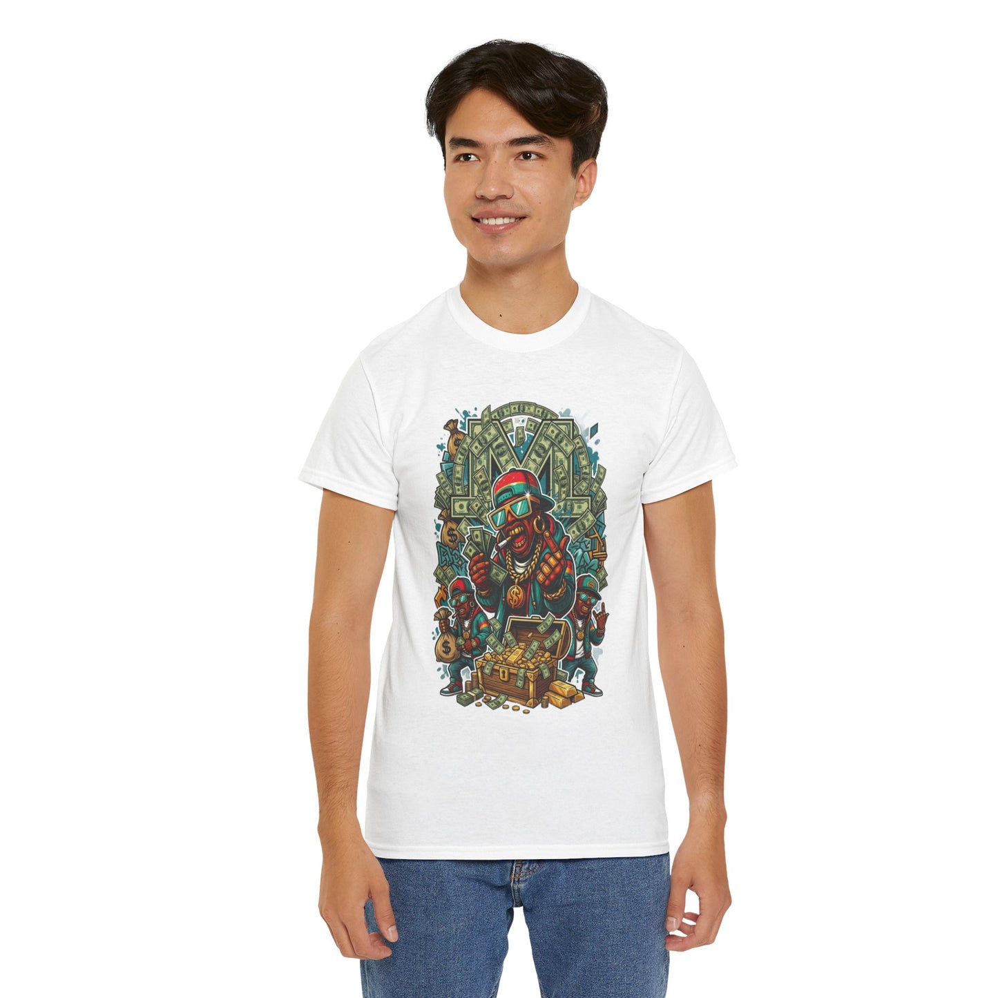 "Millionaire Mindset" Hip Hop Graphic Tee
