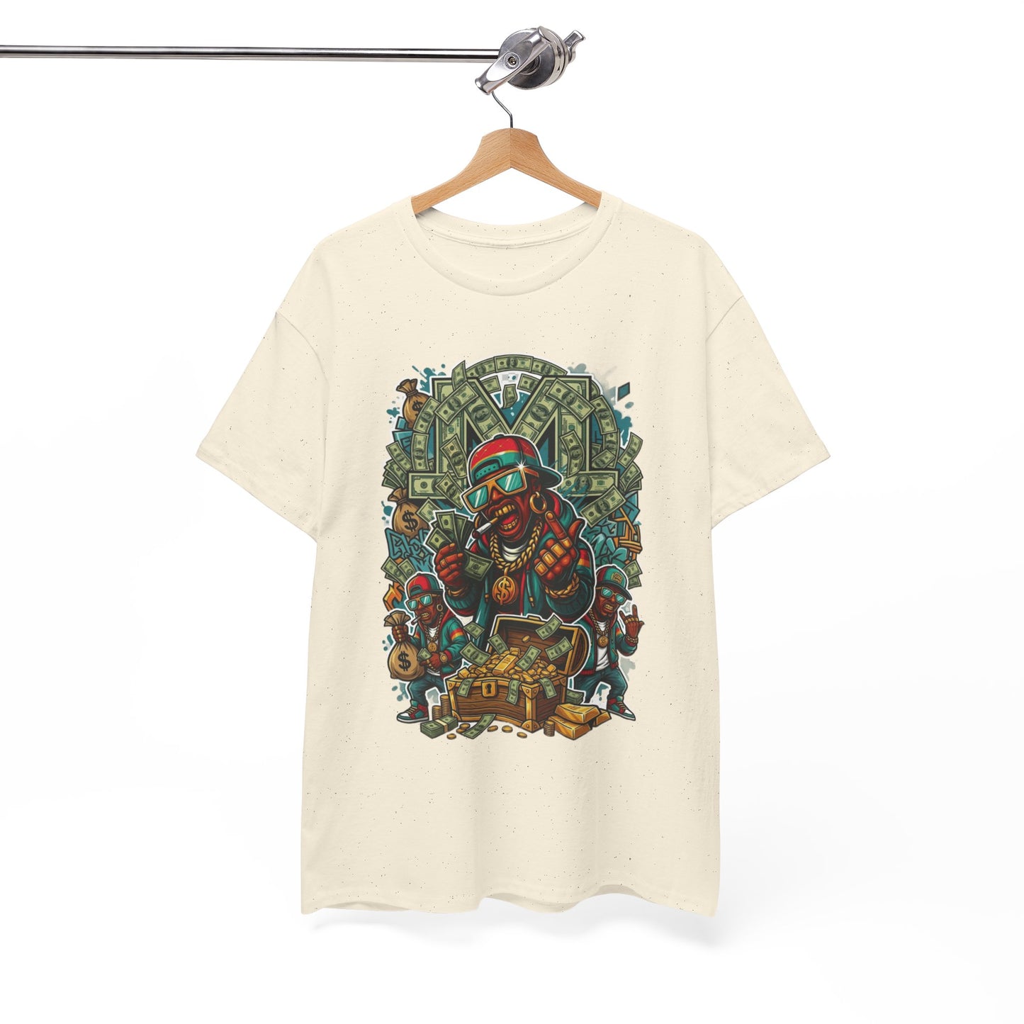 "Millionaire Mindset" Hip Hop Graphic Tee