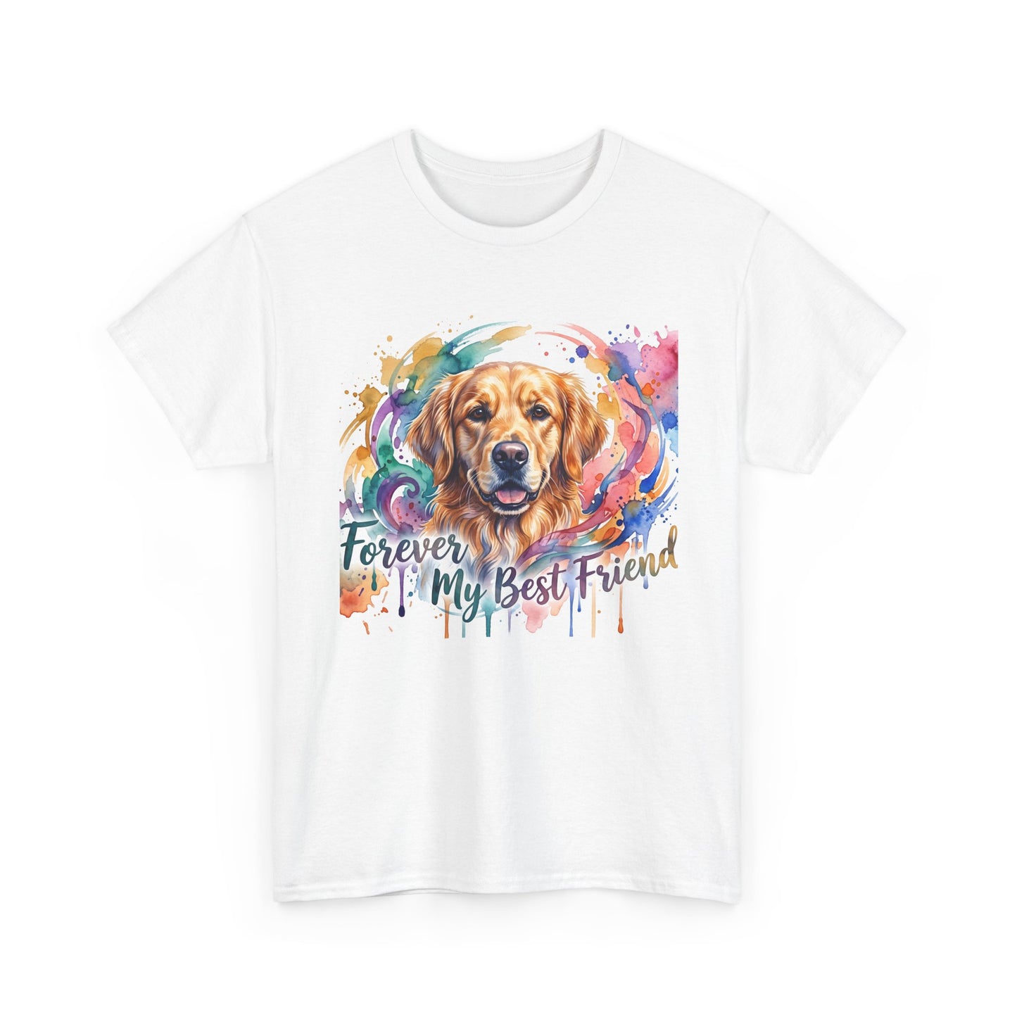 Forever My Best Friend Golden Retriever Graphic Tee