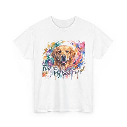 Forever My Best Friend Golden Retriever Graphic Tee
