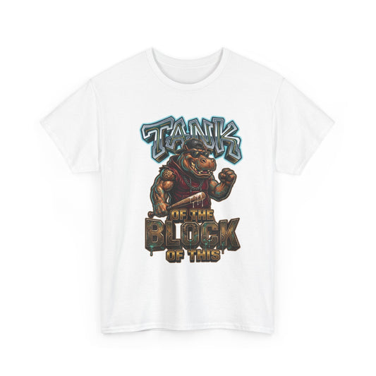 "Tank of the Block" Hippo Graphic Tee