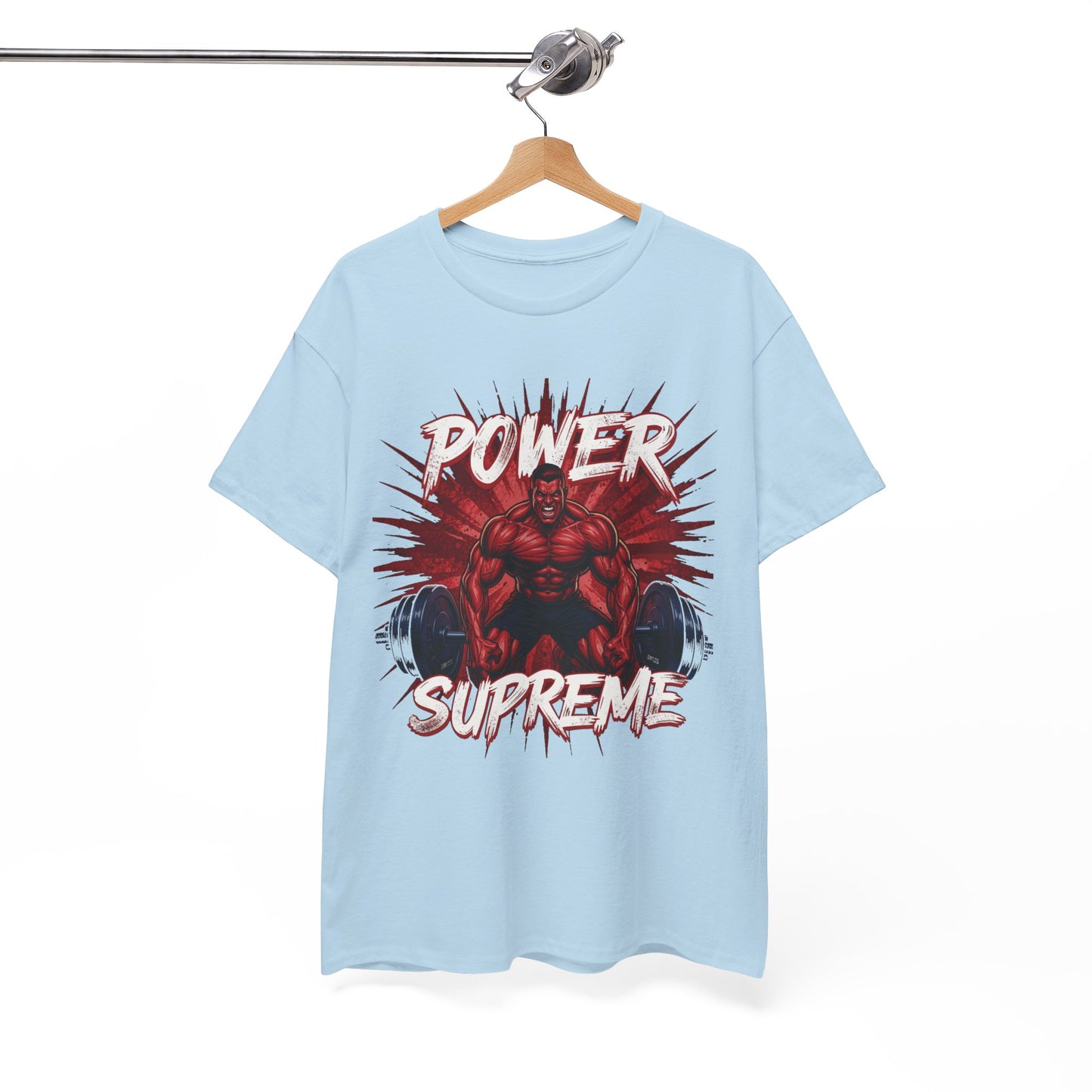 Power Supreme Tee - Vintage Graphic Oversized T-shirt