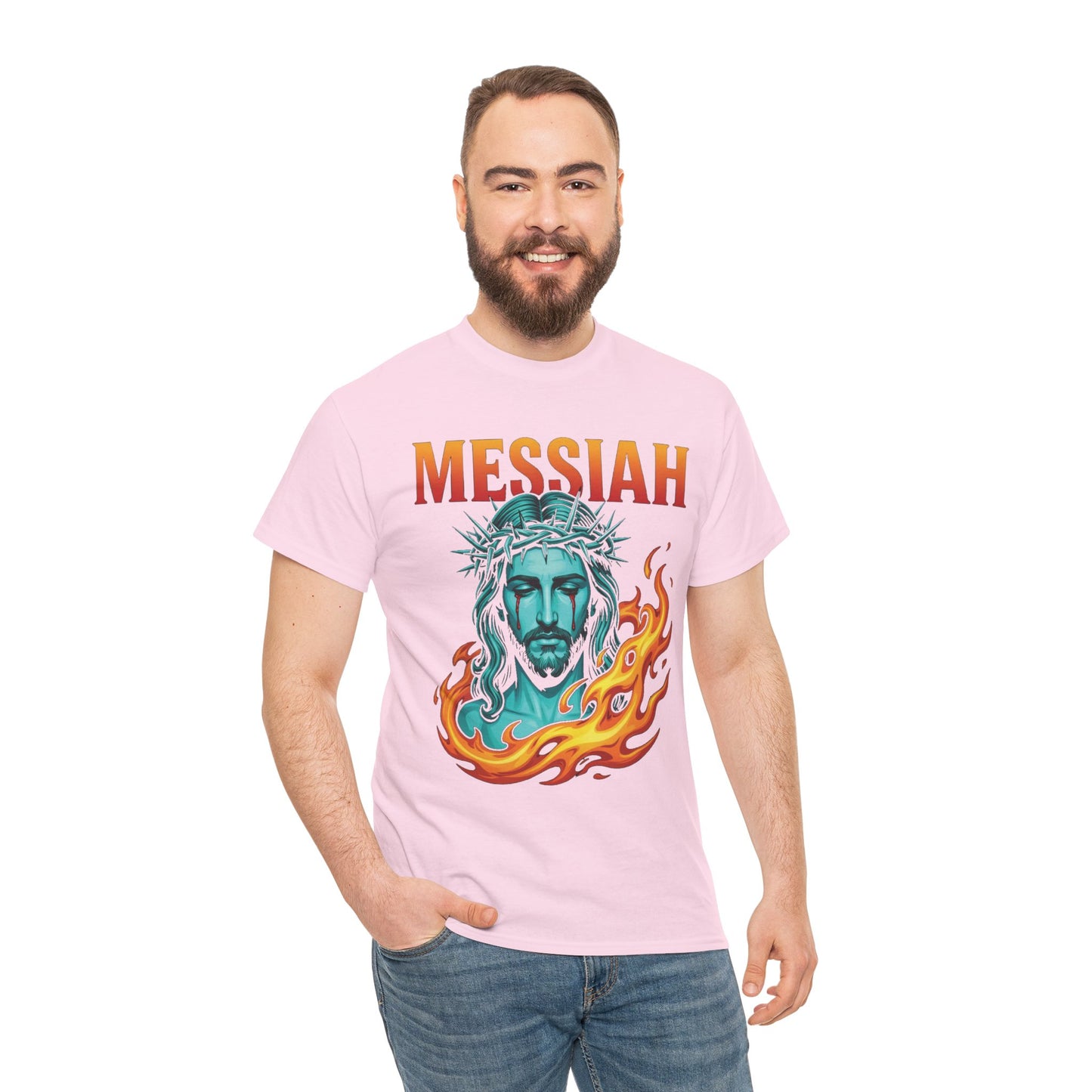 "Messiah" Vintage Graphic Heavyweight Tee