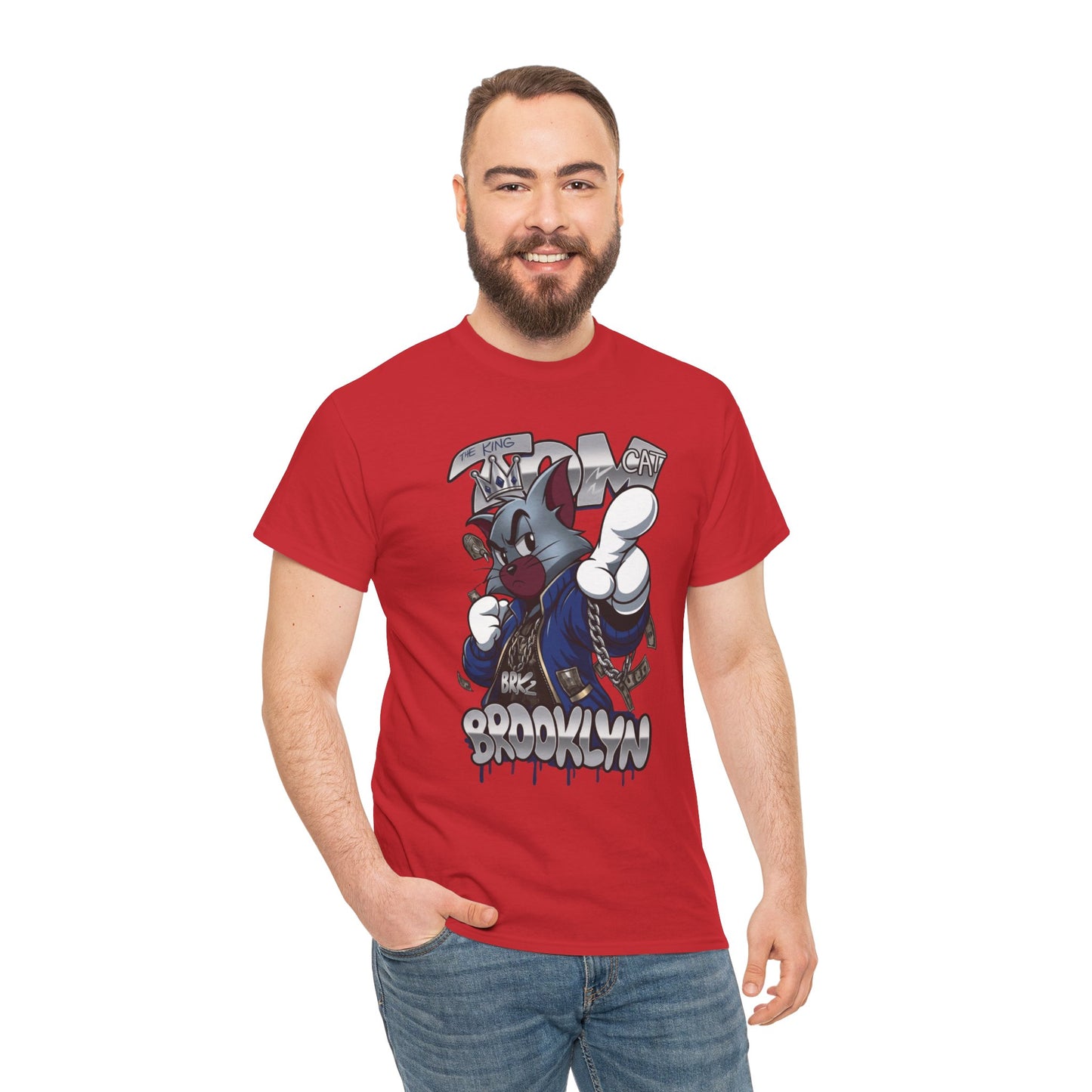 "Brooklyn Tomcat" Retro Urban Graphic Tee